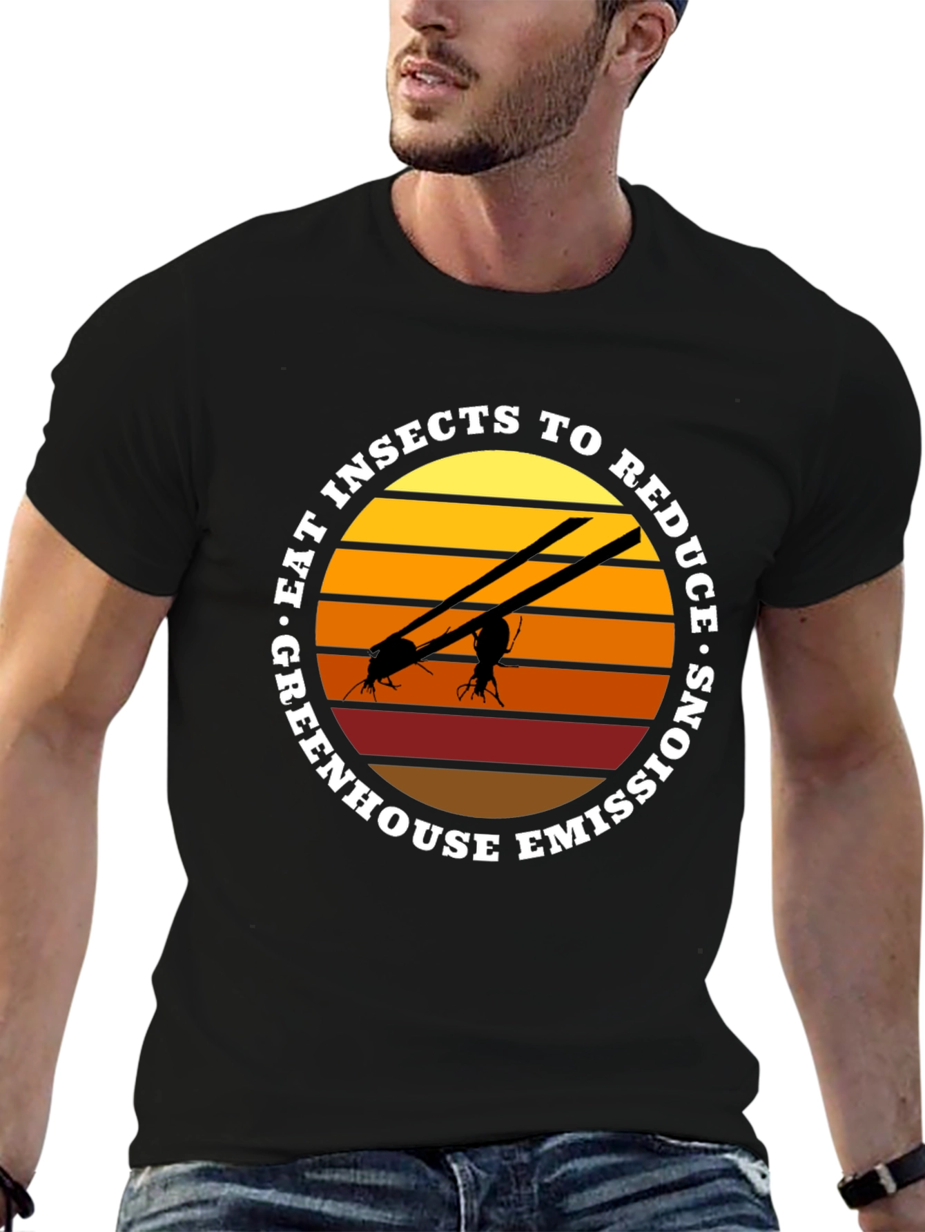 Eat Insects to Reduce Emissions T-Shirt