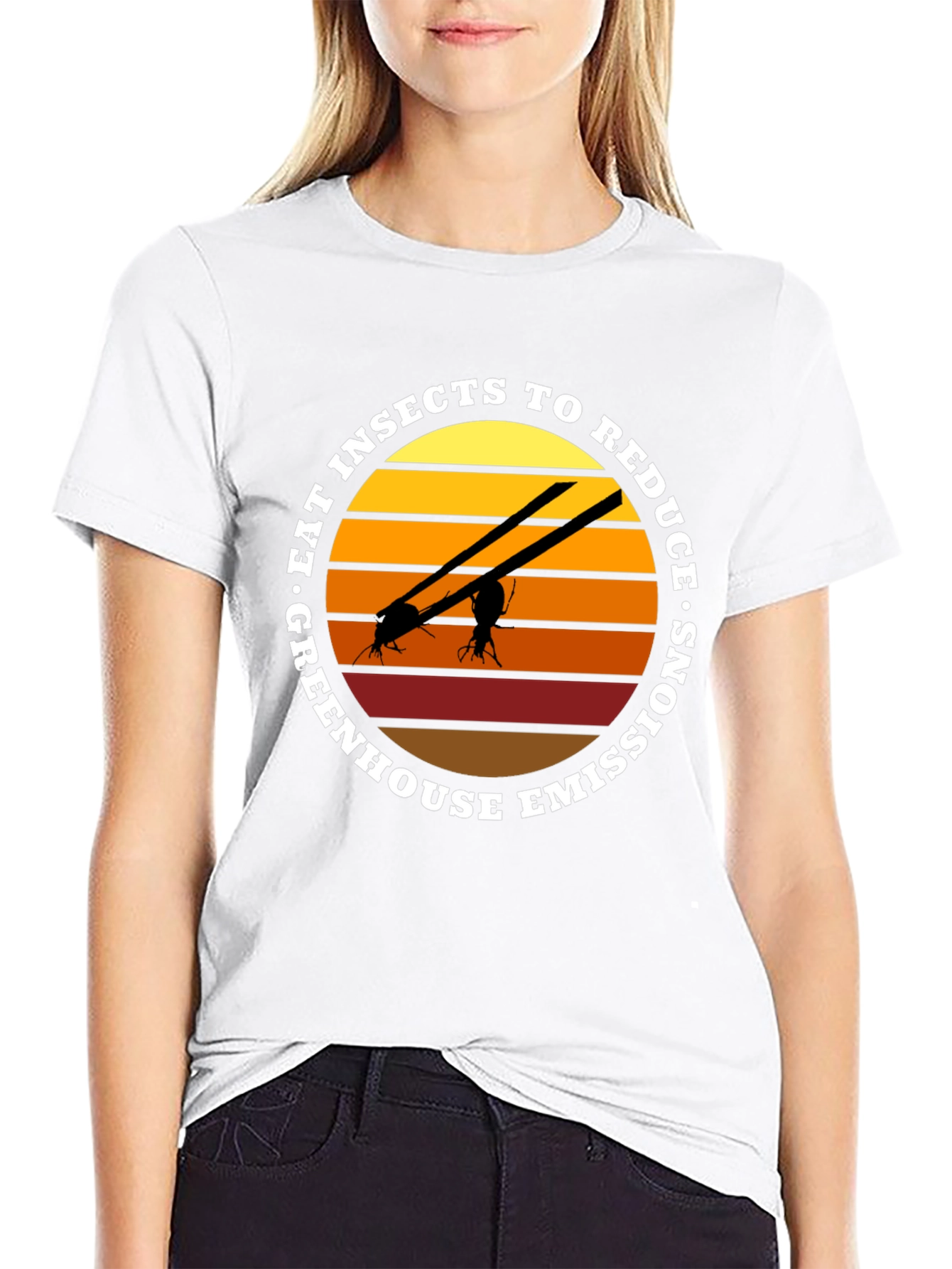 Eat Insects to Reduce Emissions T-Shirt