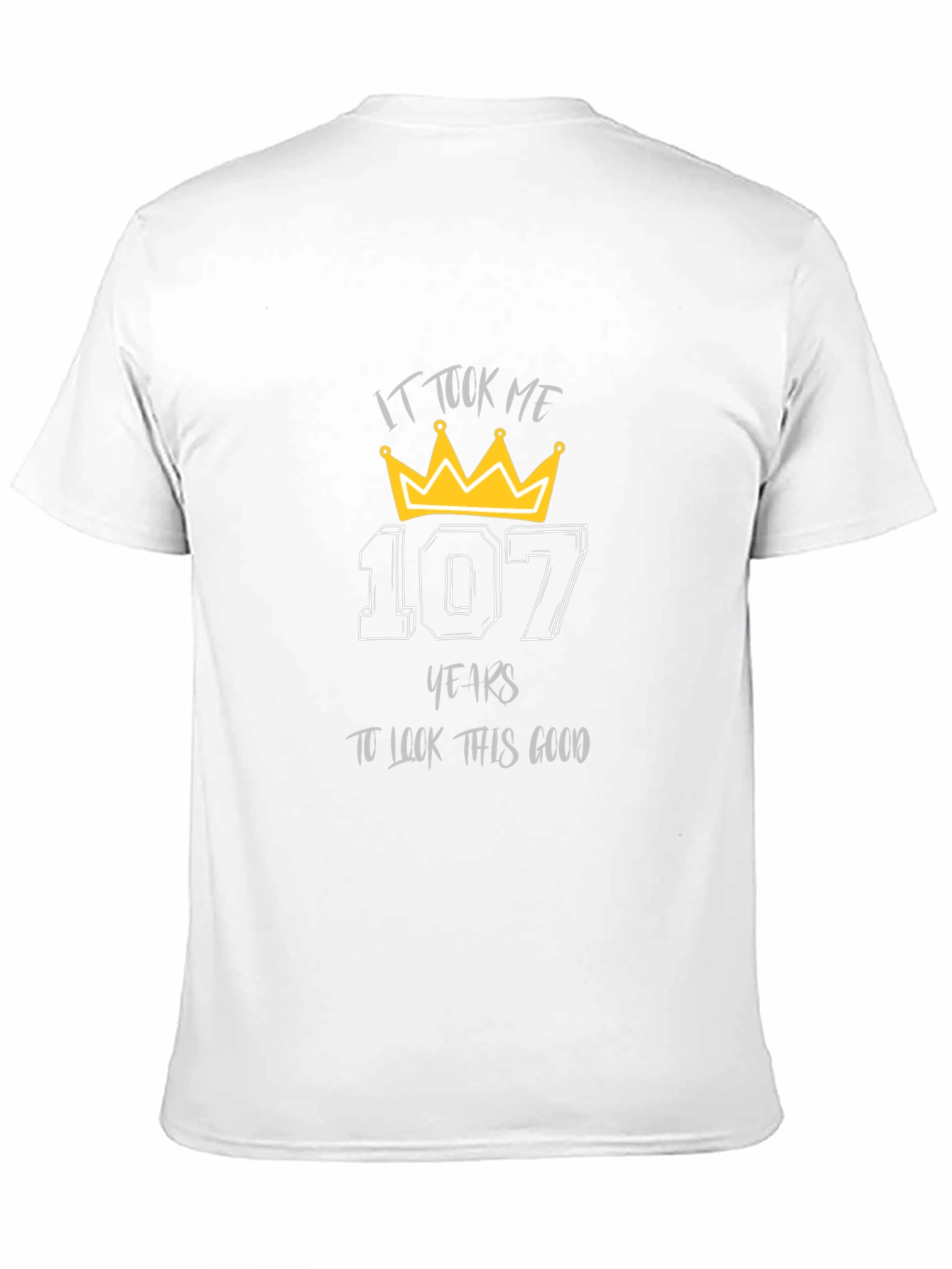 107th Birthday Graphic T-Shirt