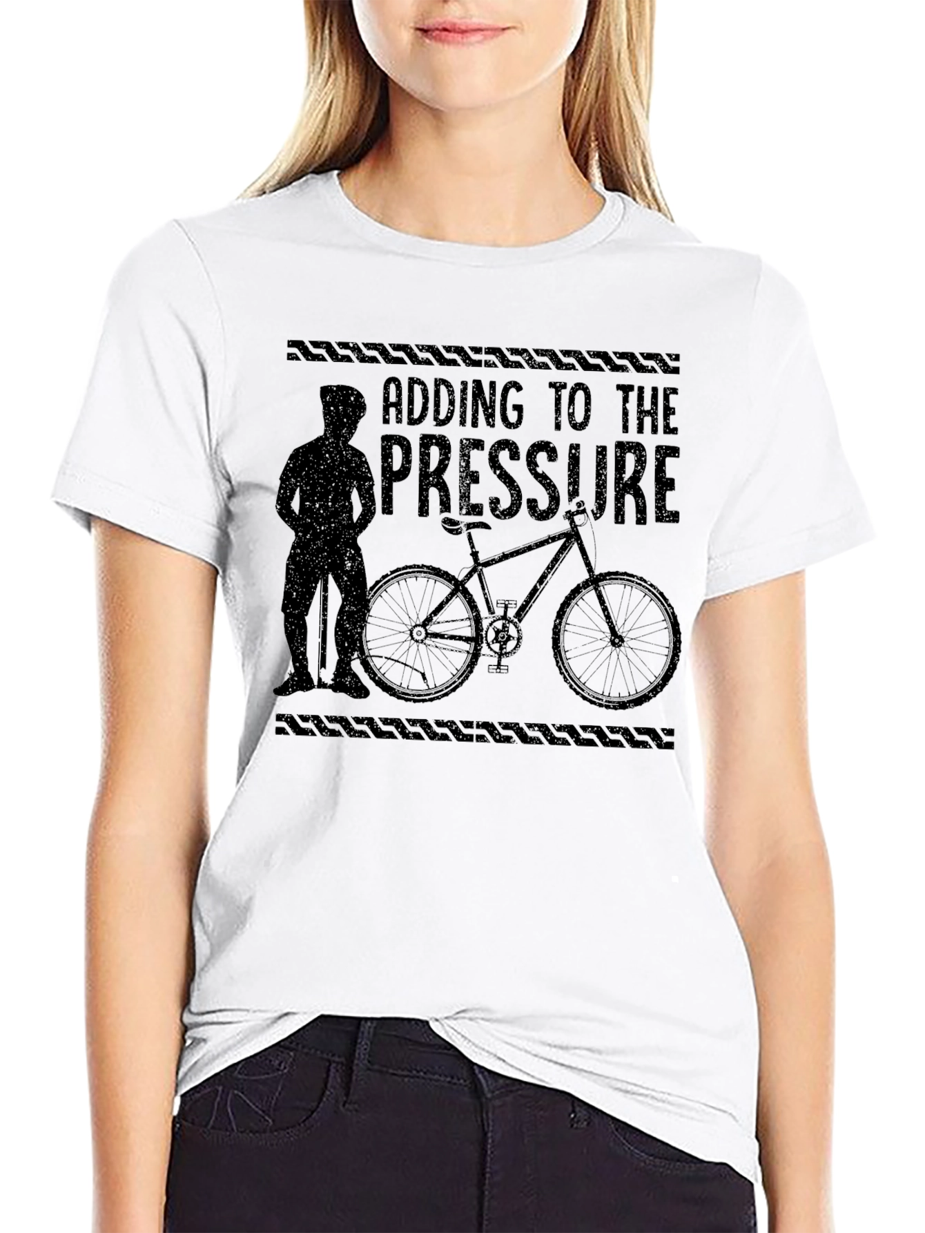 Adding to the Pressure Biker T-Shirt
