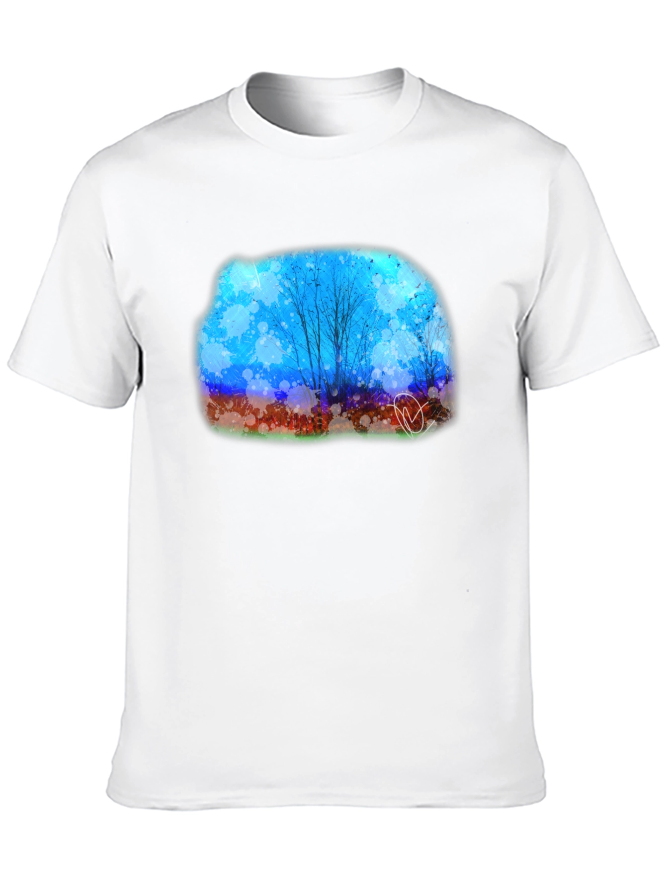 Abstract Landscape Graphic Tee