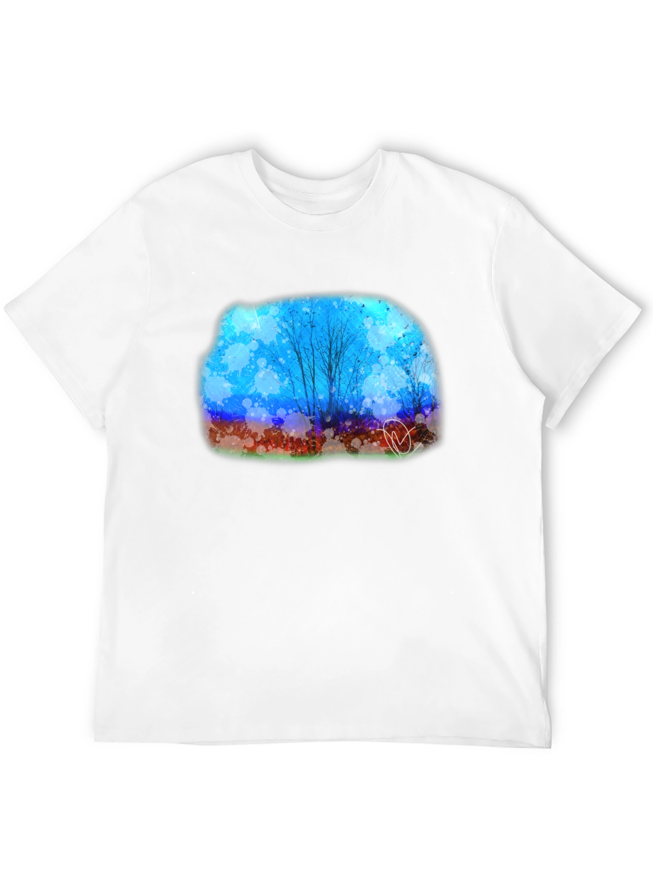 Abstract Landscape Graphic Tee