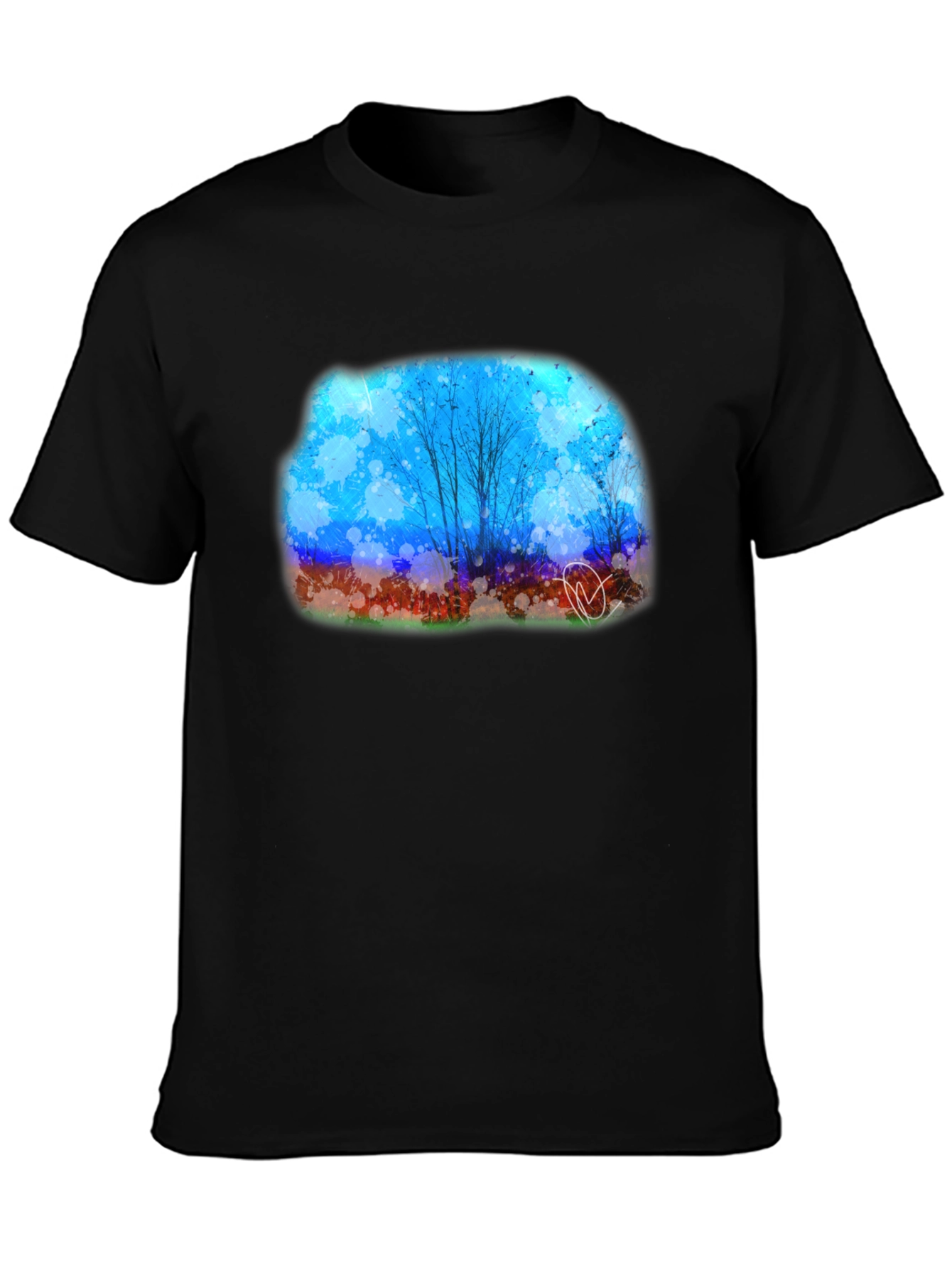 Abstract Landscape Graphic Tee
