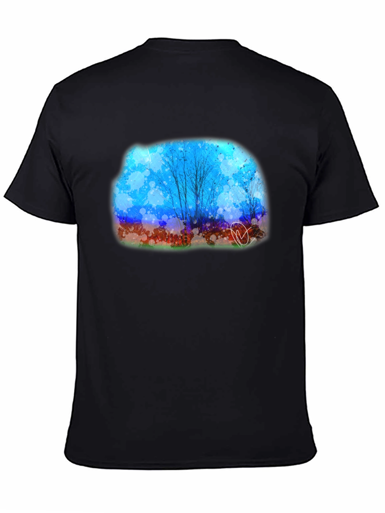 Abstract Landscape Graphic Tee