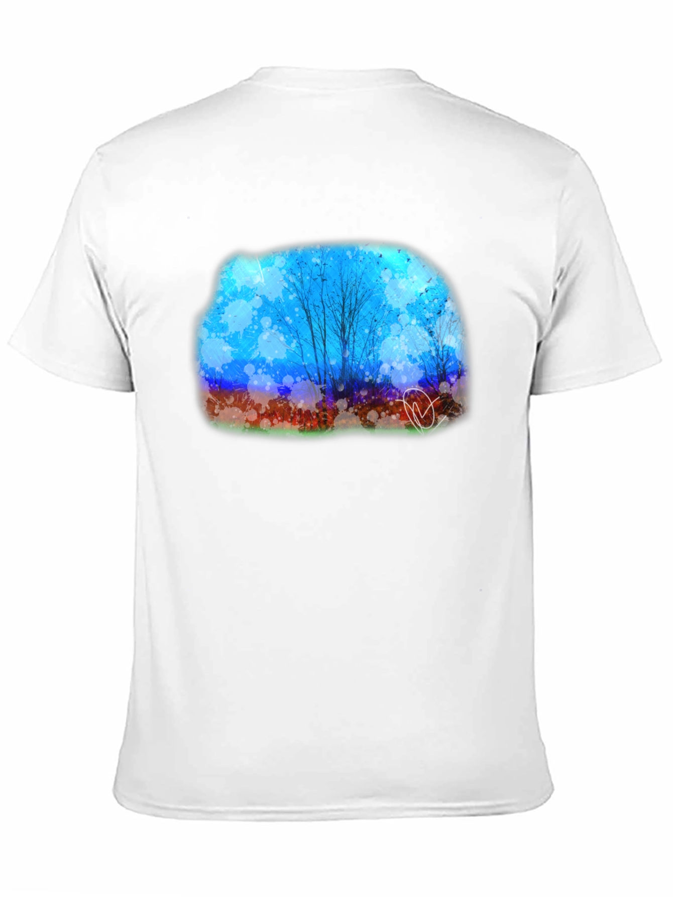 Abstract Landscape Graphic Tee