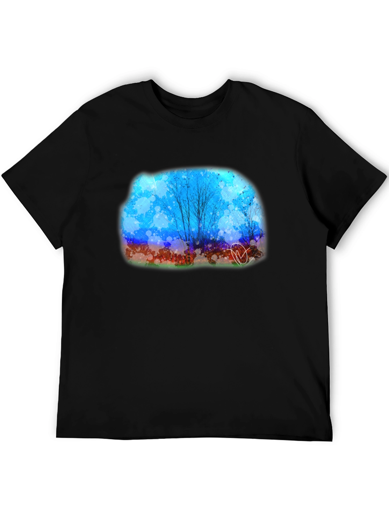 Abstract Landscape Graphic Tee