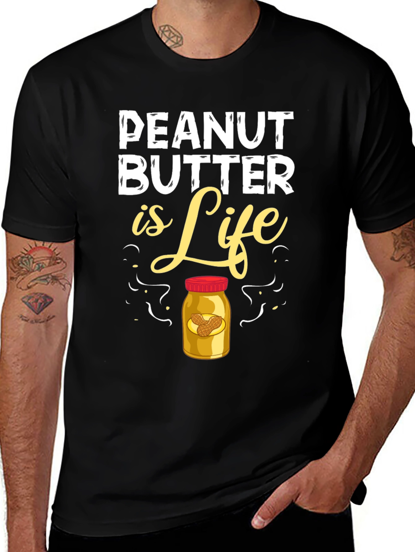 Peanut Butter is Life Graphic Tee