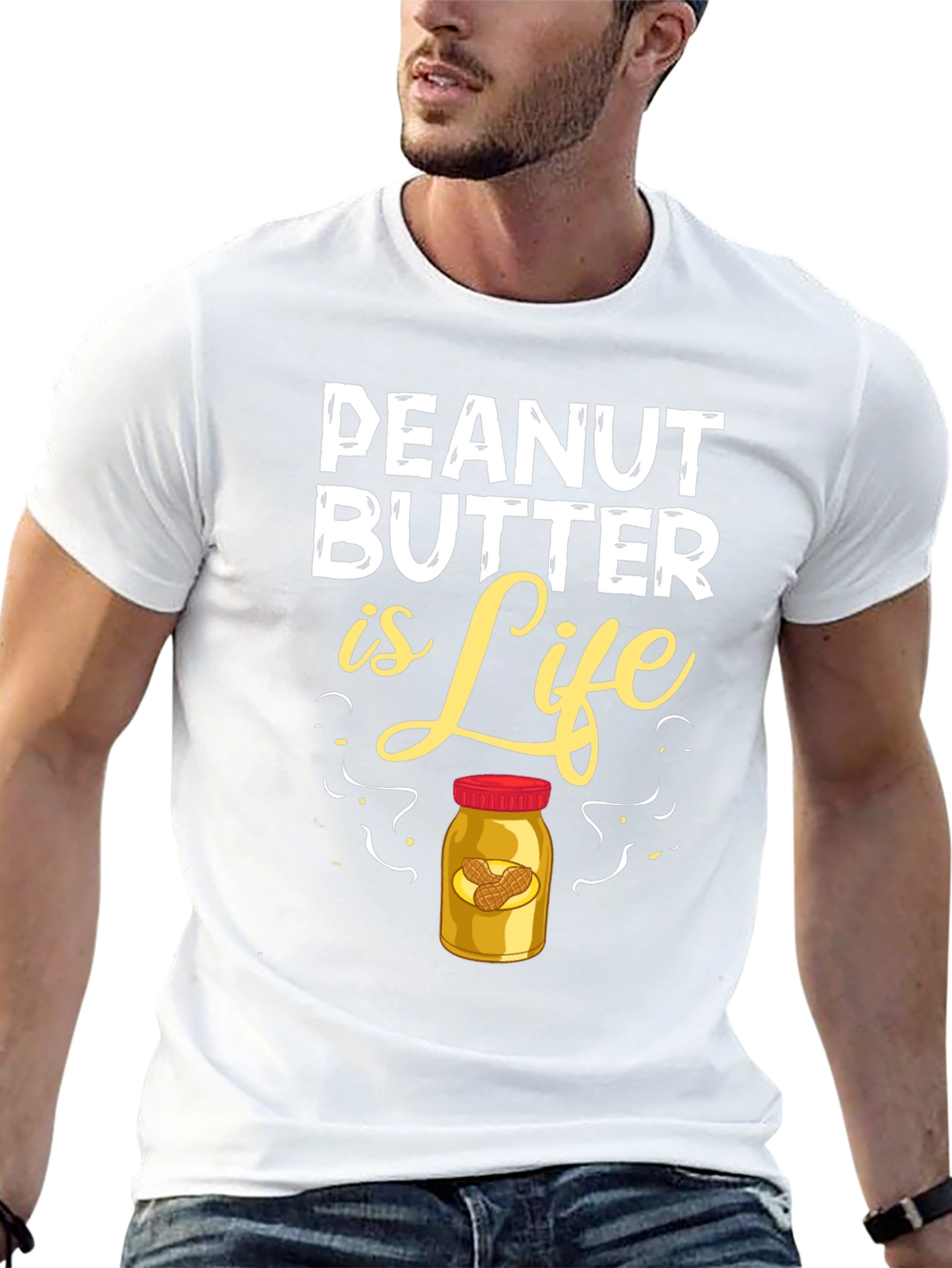 Peanut Butter is Life Graphic Tee