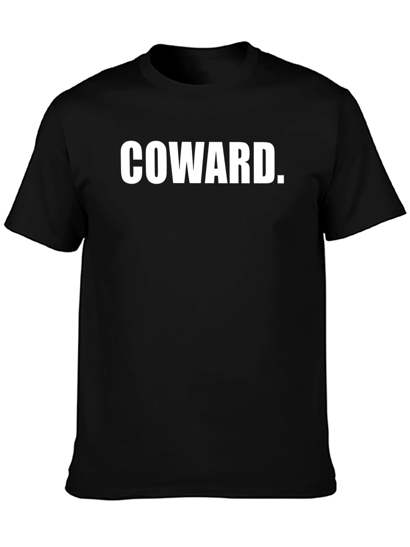 Coward Statement Graphic T-Shirt