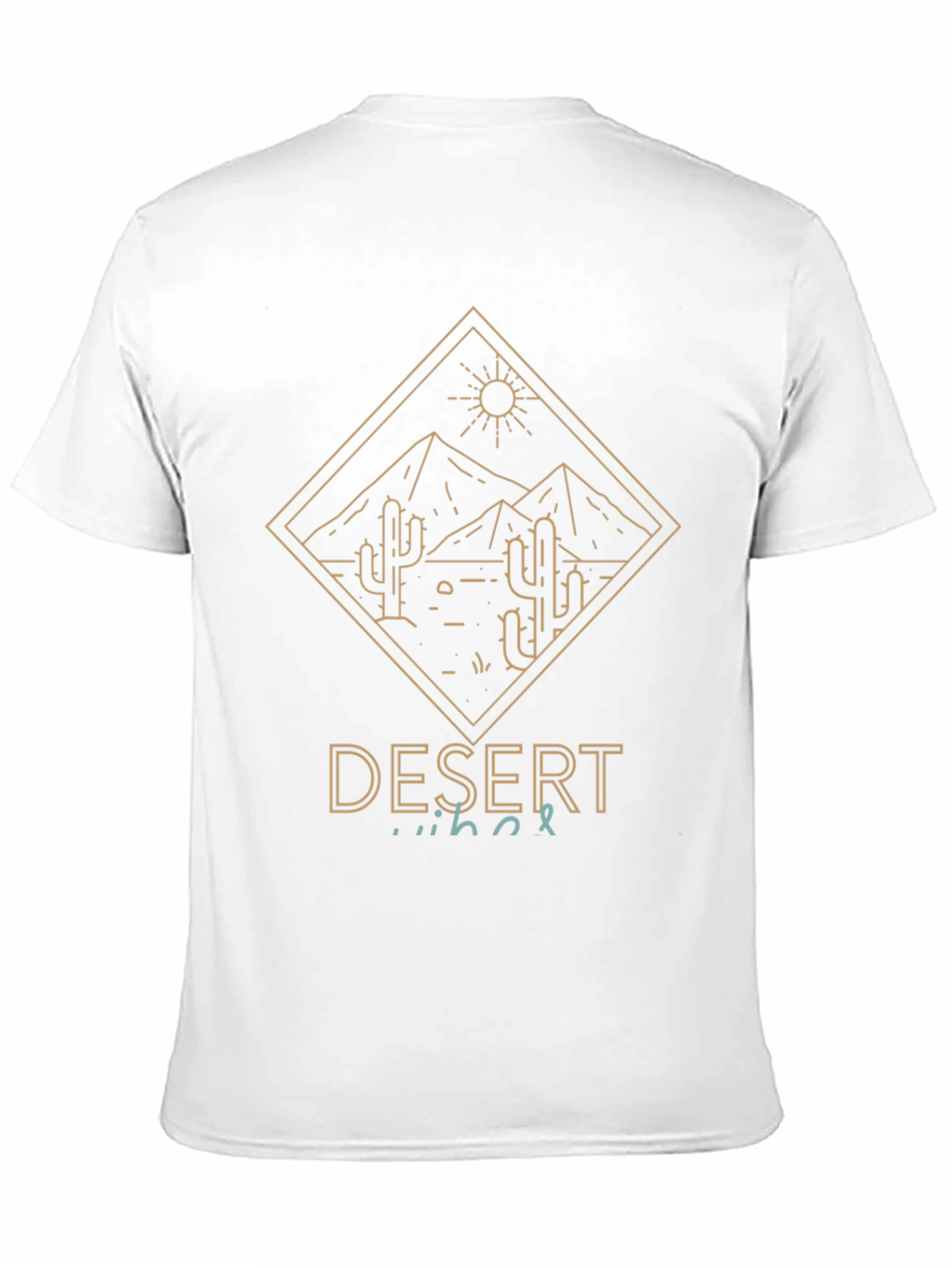 Desert Vibes Graphic Tee - Mens Black T-Shirt