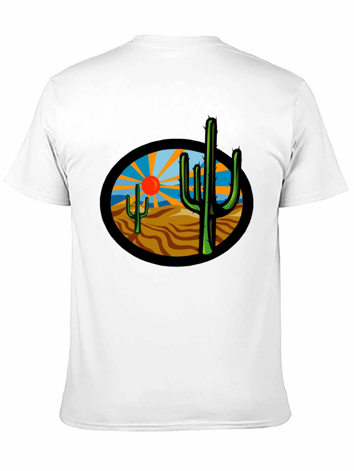 Desert Cactus Graphic T-Shirt - Unisex Tee