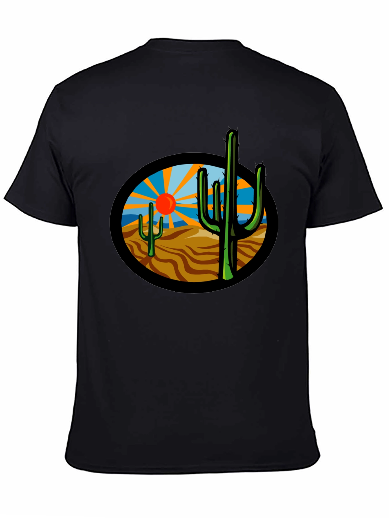 Desert Cactus Graphic T-Shirt - Unisex Tee