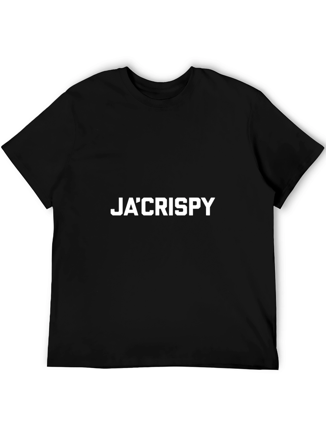 JACRISPY Black Graphic Tee
