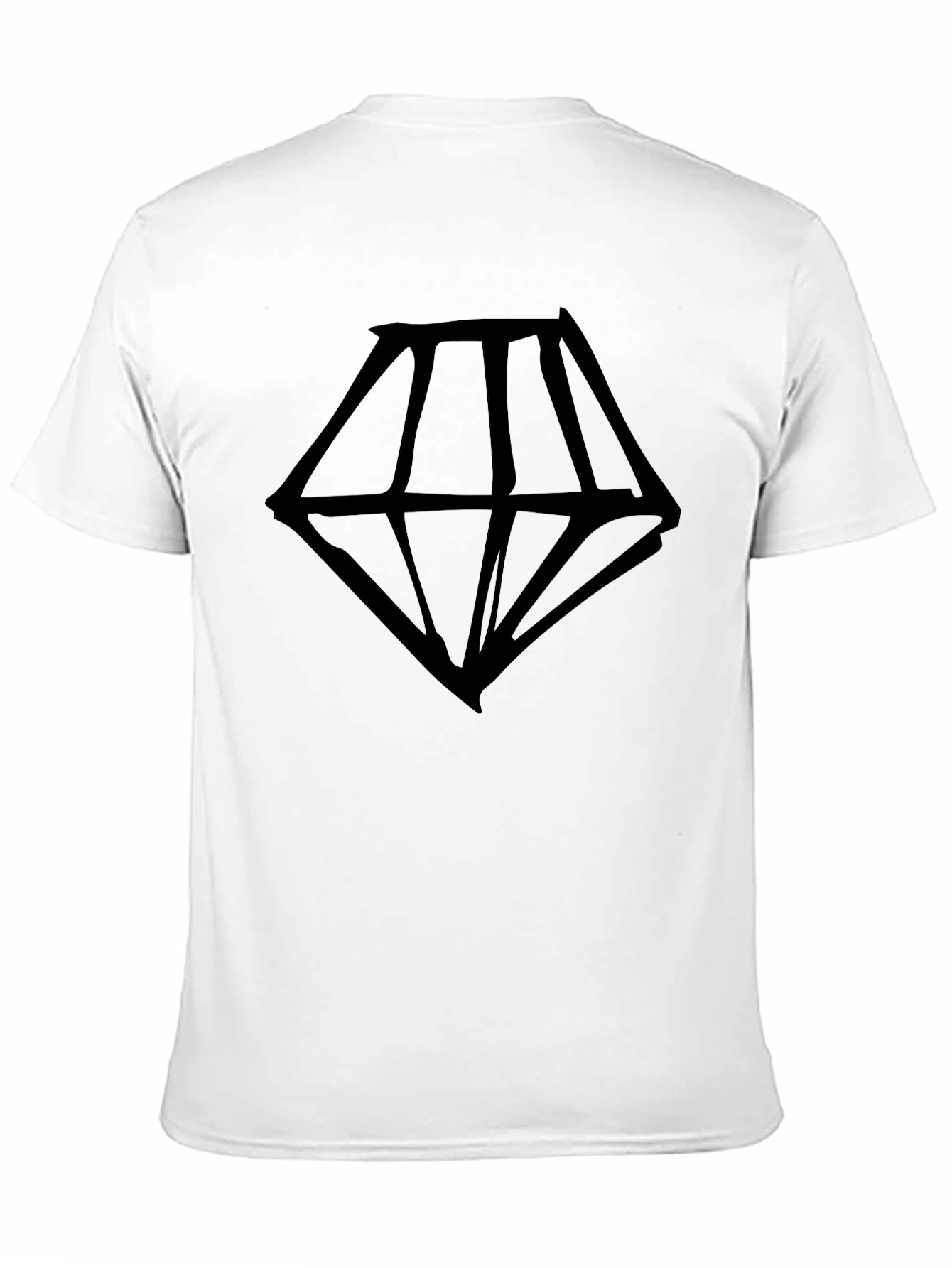 Diamond Graphic Black T-Shirt