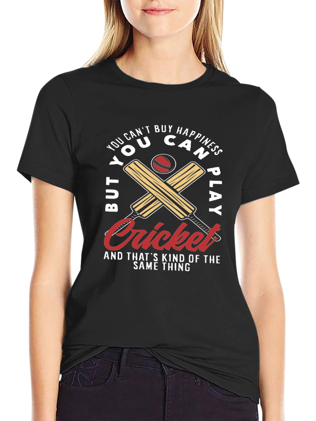 Cricket Happiness T-Shirt