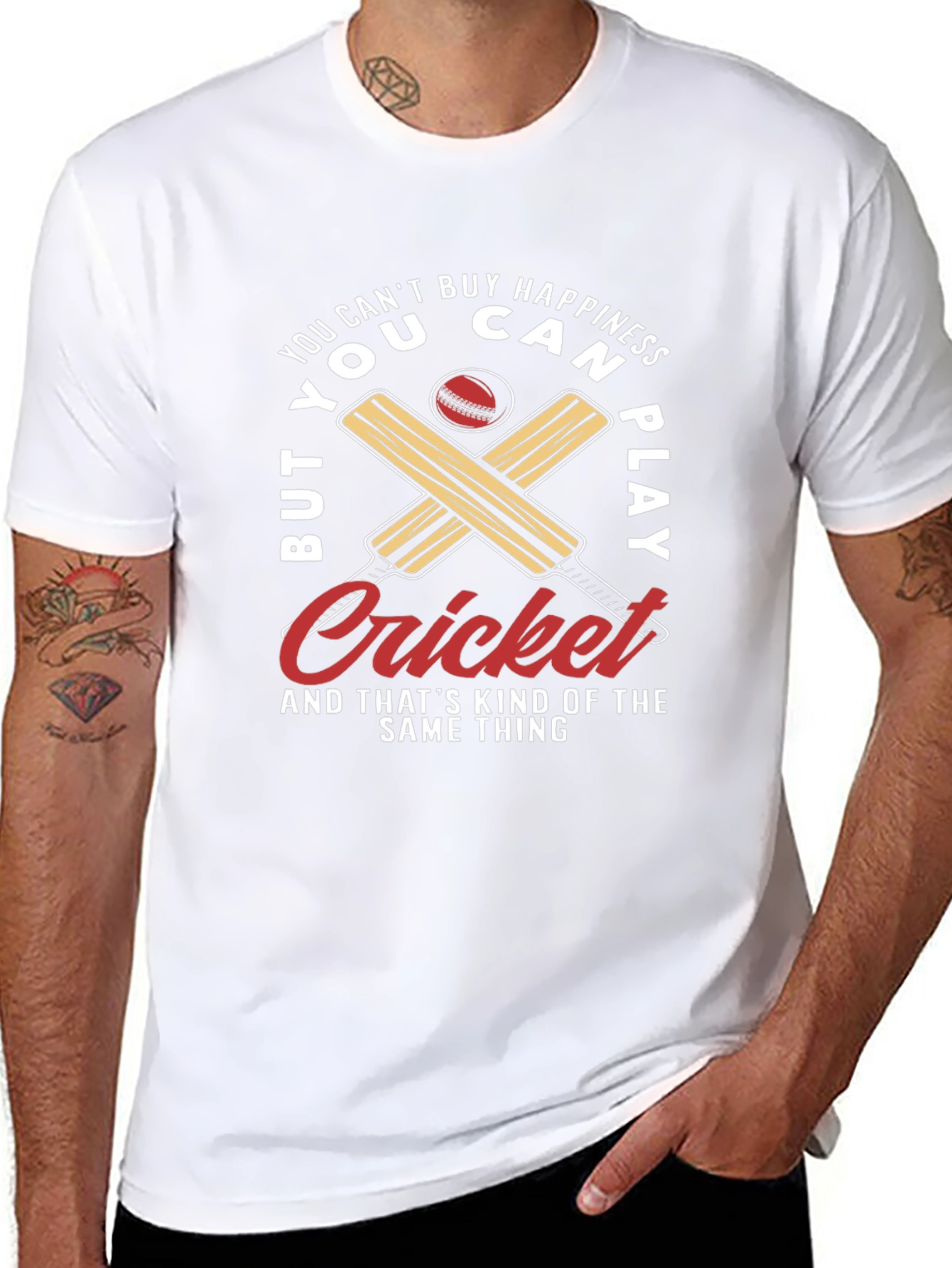 Cricket Happiness T-Shirt