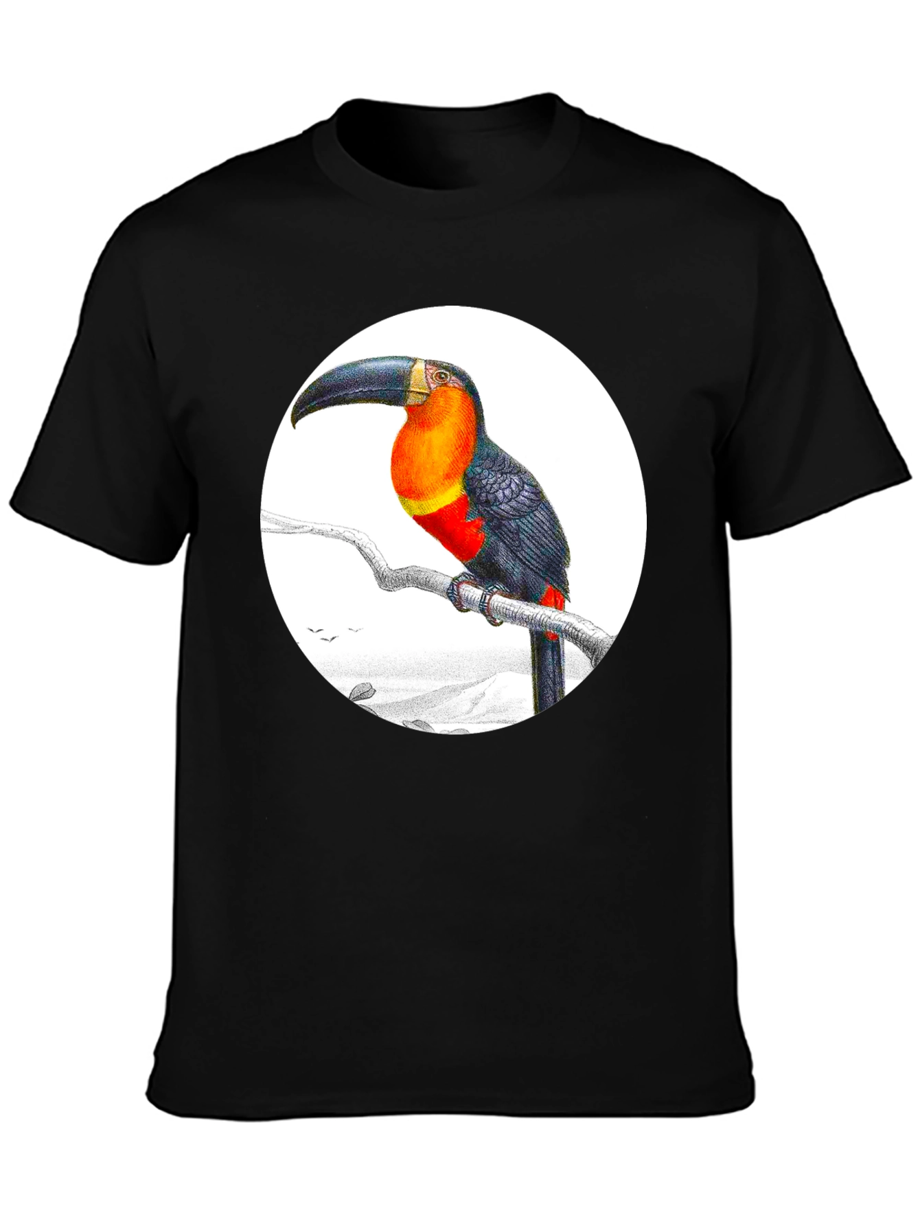 Toucans Graphic T-Shirt Tropical Bird Tee