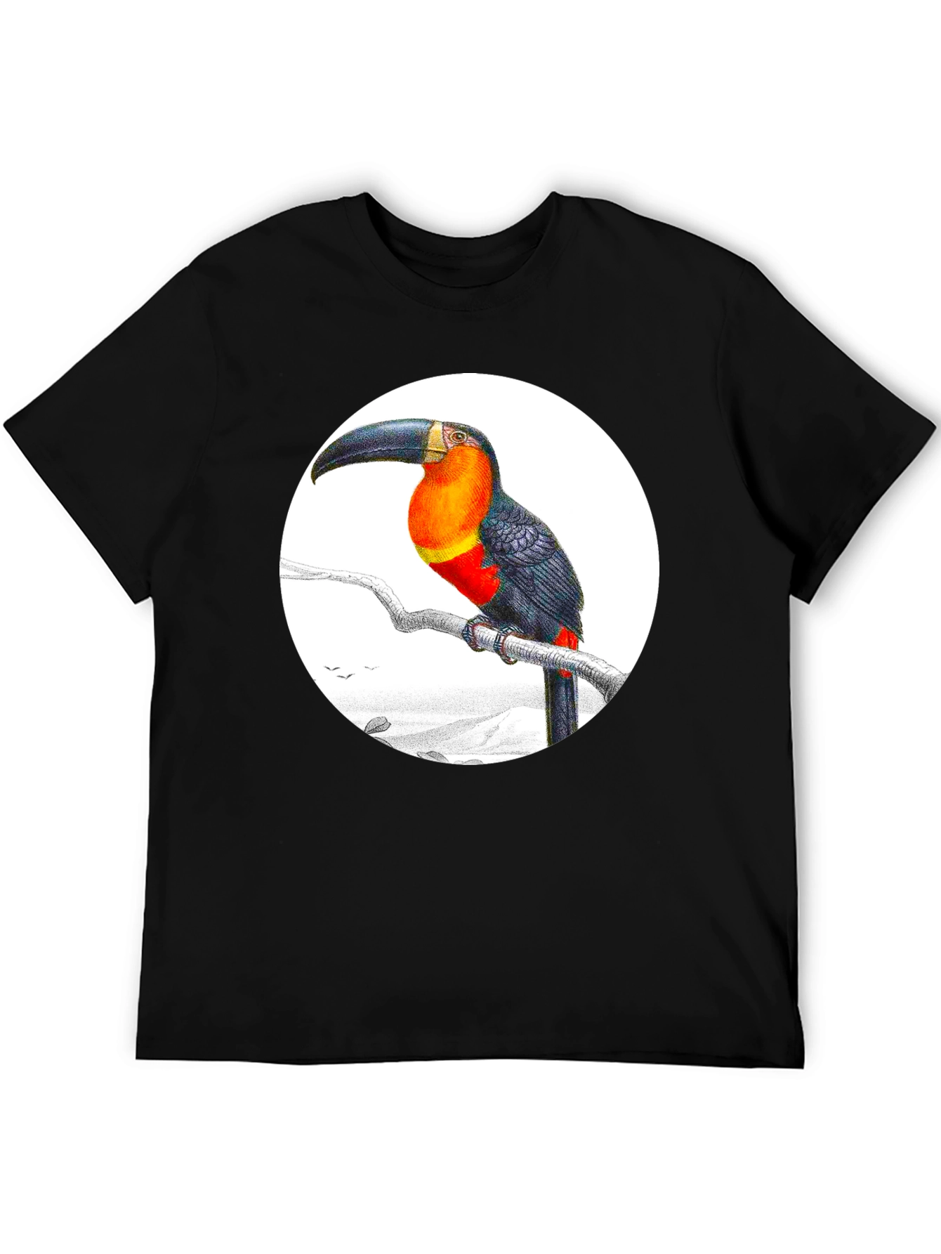 Toucans Graphic T-Shirt Tropical Bird Tee