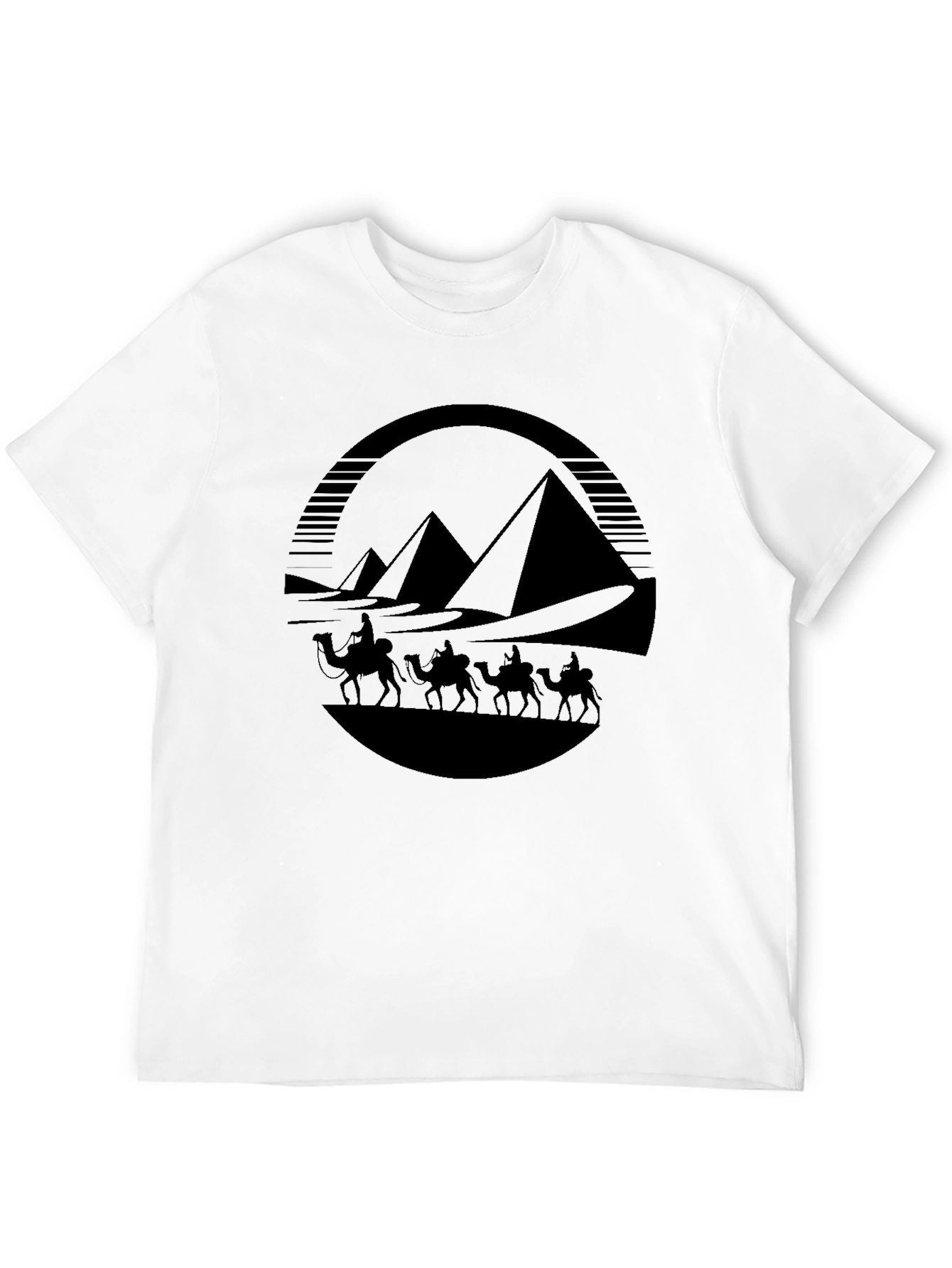 Egyptian Pyramid Camel T-Shirt