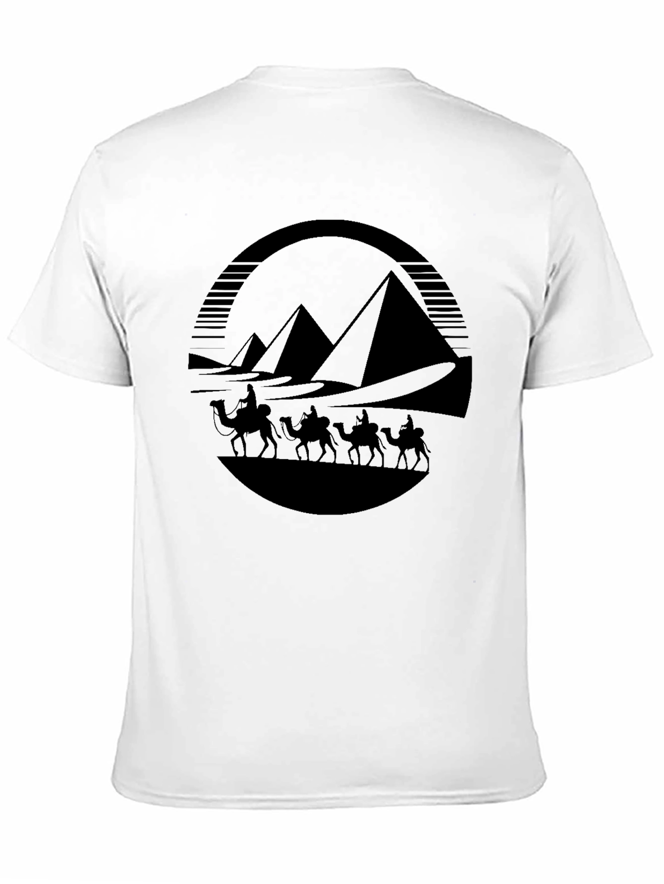 Egyptian Pyramid Camel T-Shirt