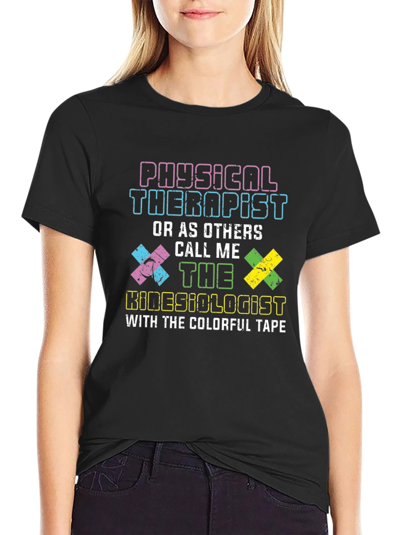 Physical Therapist Kinesiologist Humor T-Shirt