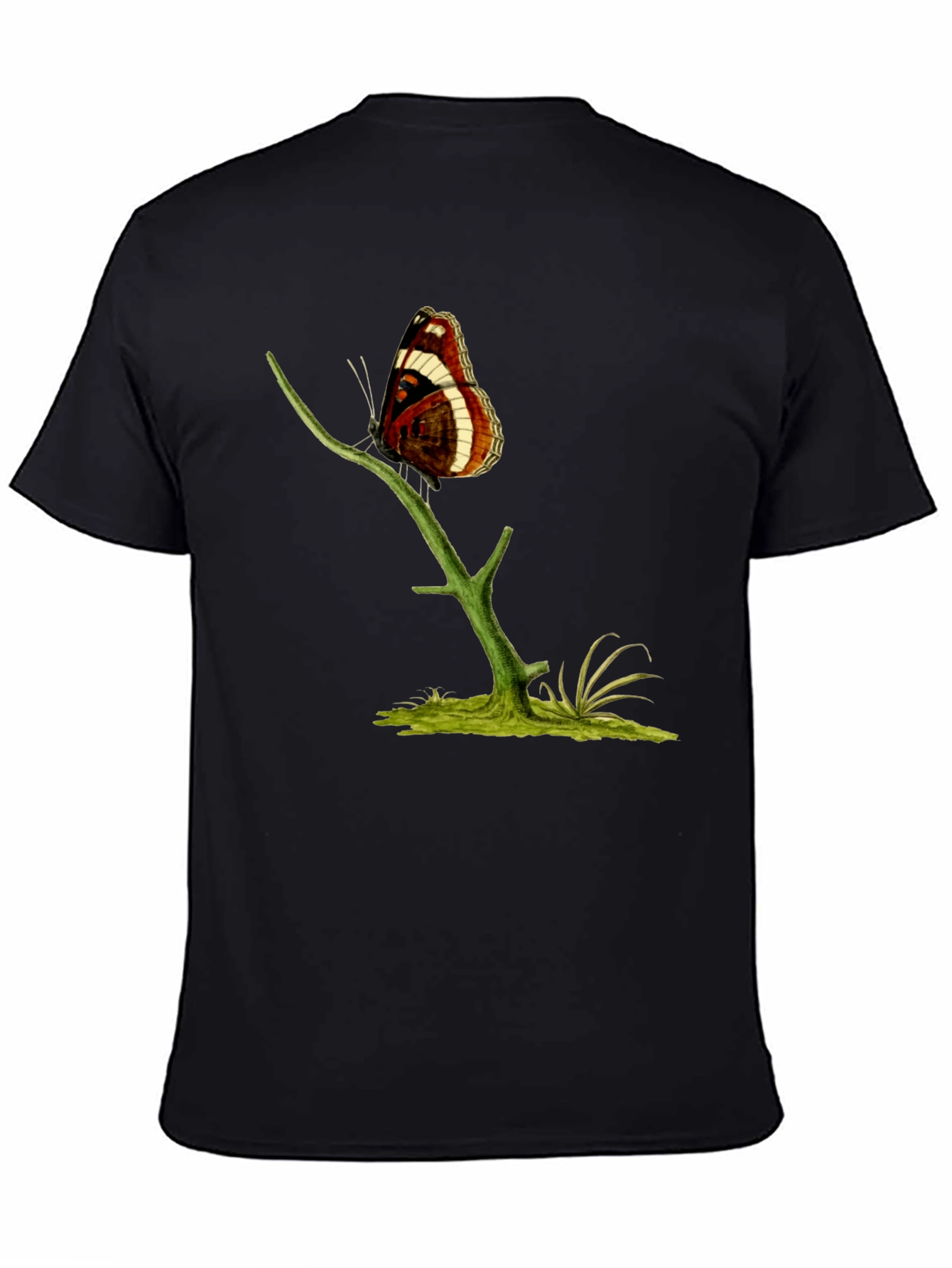 Butterfly Branch Graphic T-Shirt