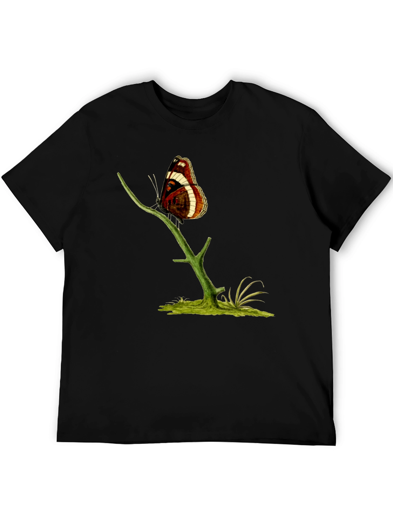 Butterfly Branch Graphic T-Shirt
