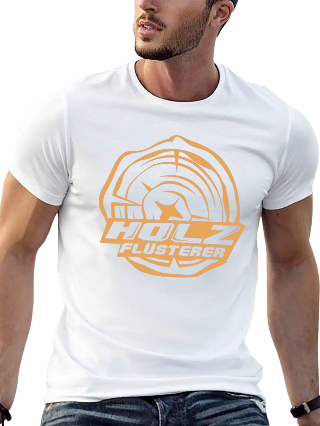 Holzflüsterer Graphic Tee - Black