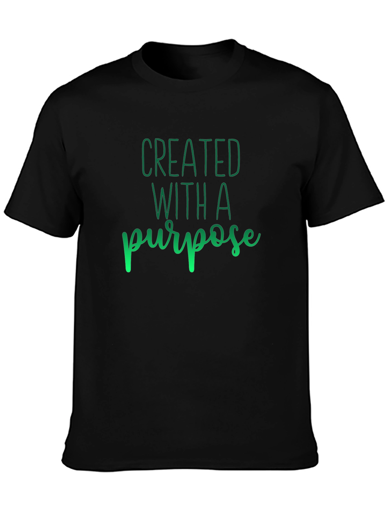 Created with a Purpose Tee - Trendy Christian Apparel