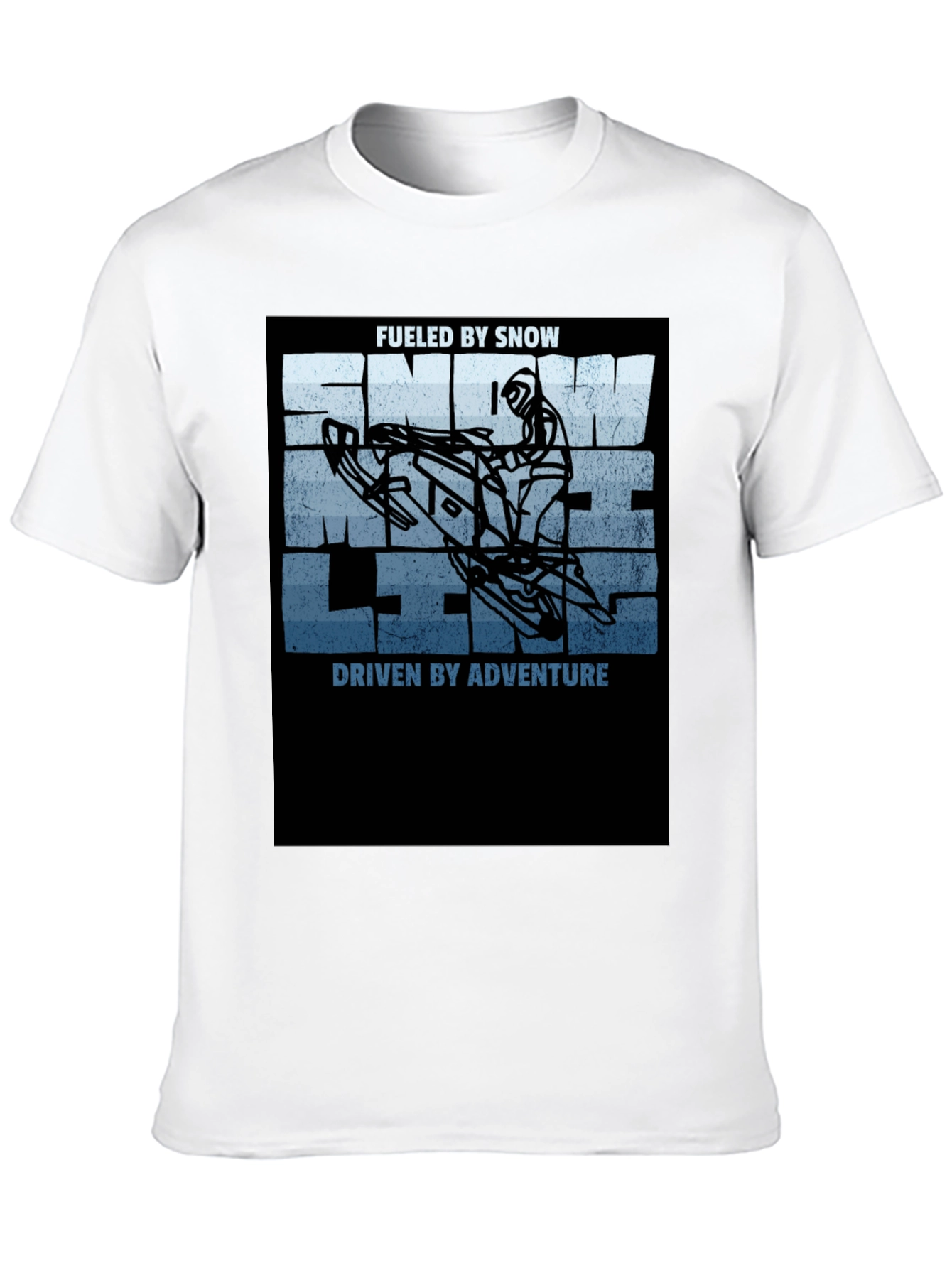Fueled By Snow Adventure T-Shirt