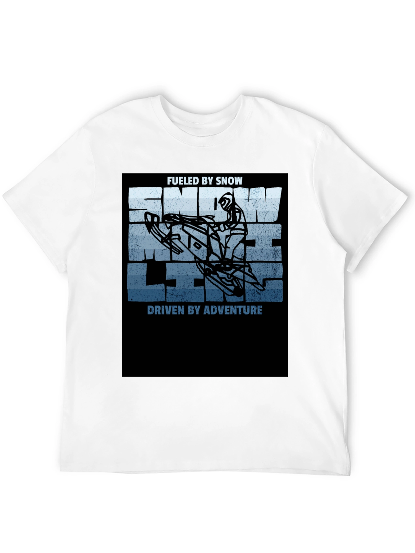 Fueled By Snow Adventure T-Shirt