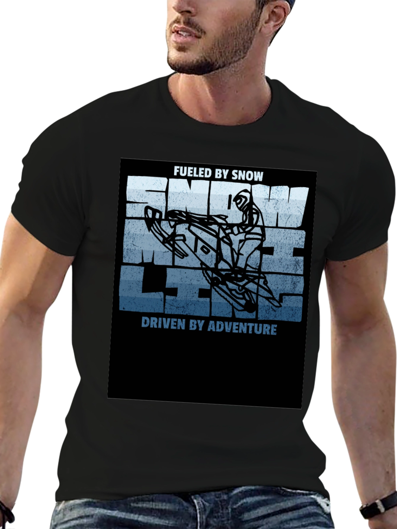 Fueled By Snow Adventure T-Shirt