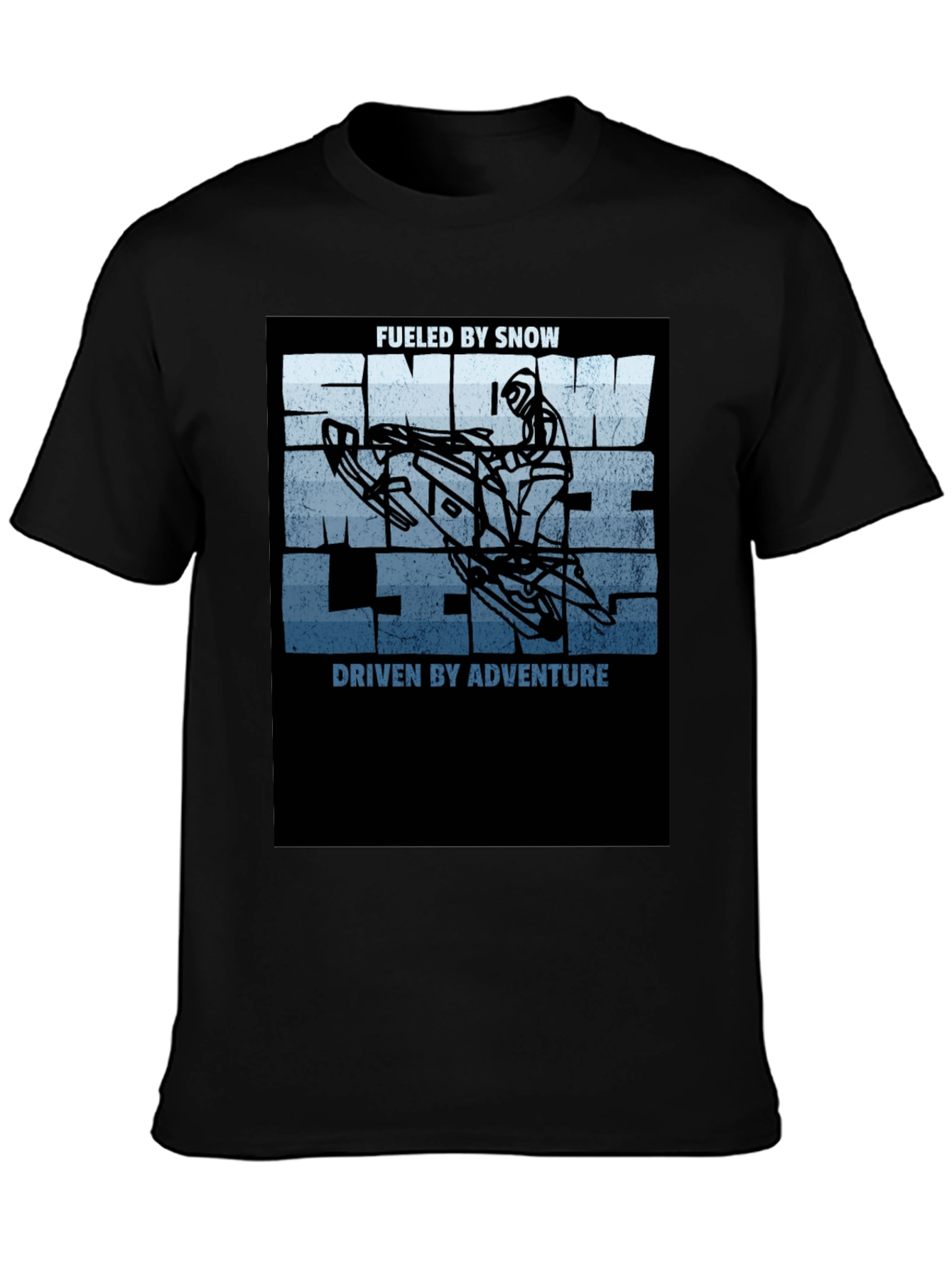 Fueled By Snow Adventure T-Shirt