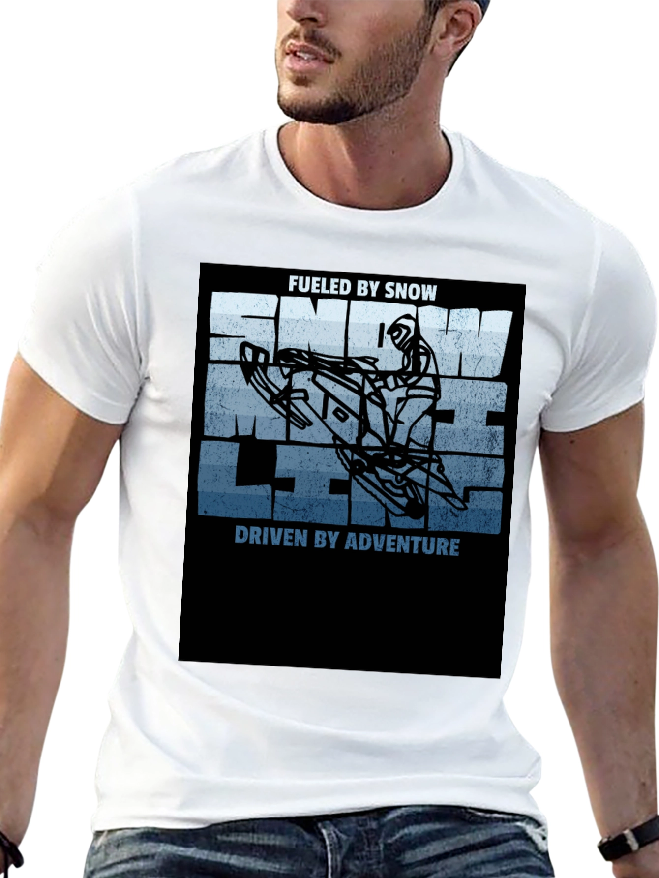 Fueled By Snow Adventure T-Shirt
