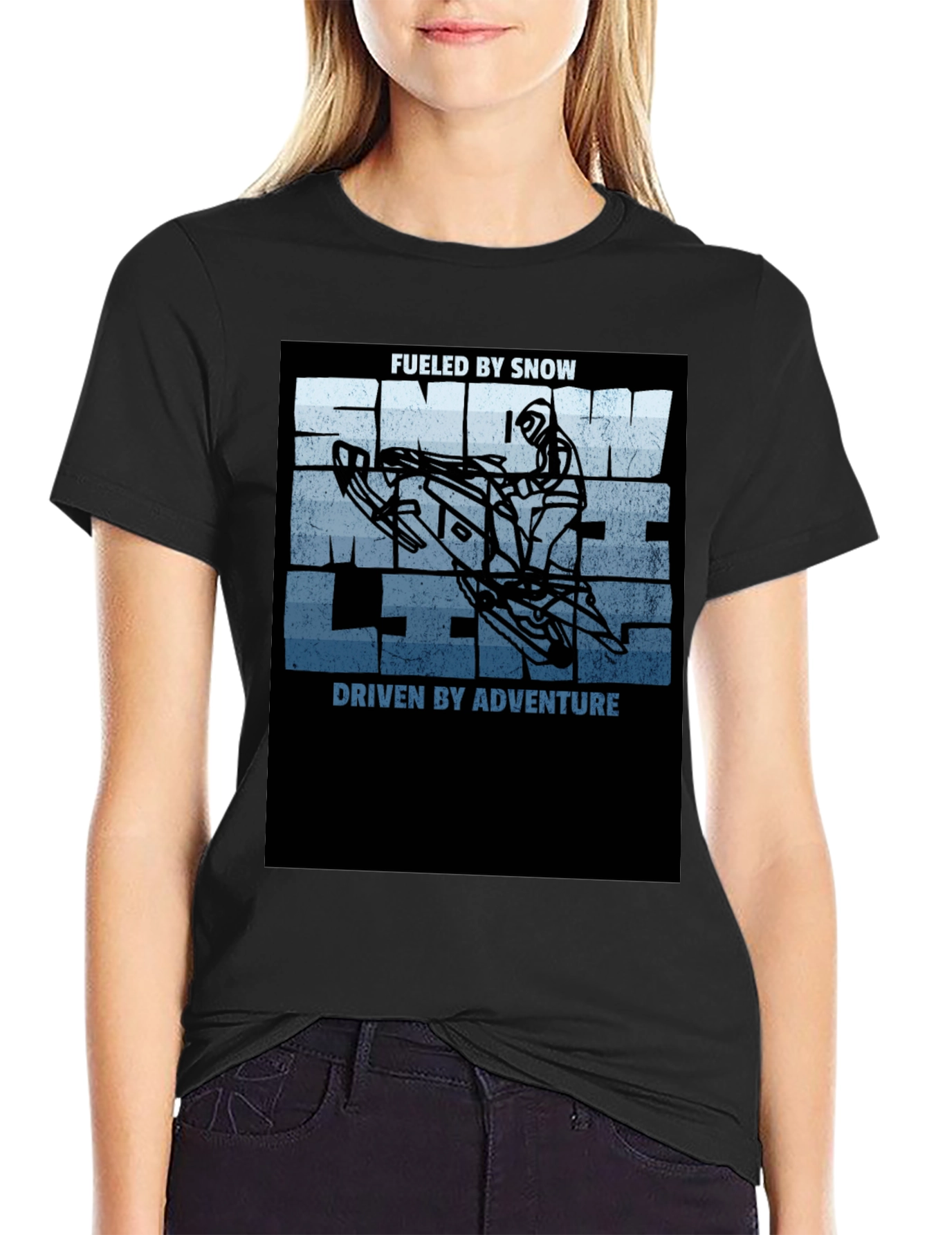 Fueled By Snow Adventure T-Shirt