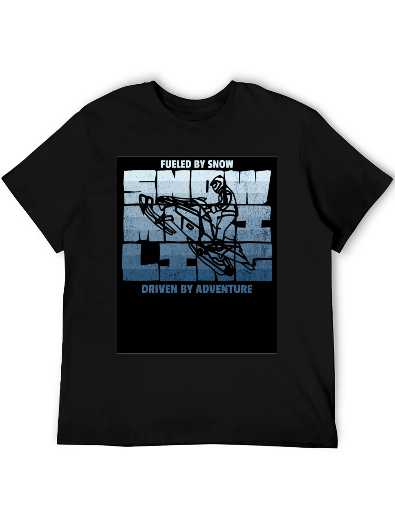 Fueled By Snow Adventure T-Shirt