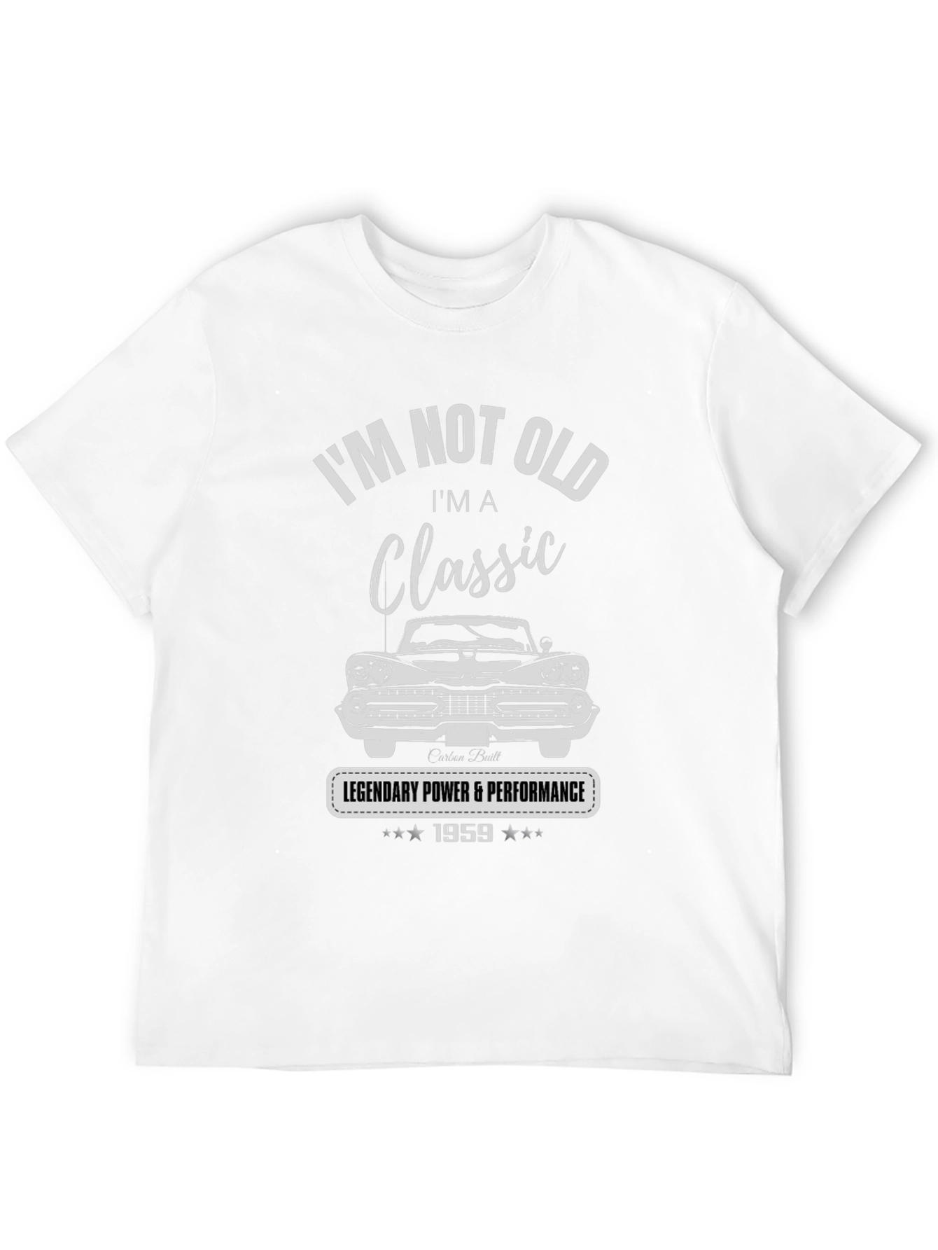 Classic 1959 Car T-Shirt - Legendary Power