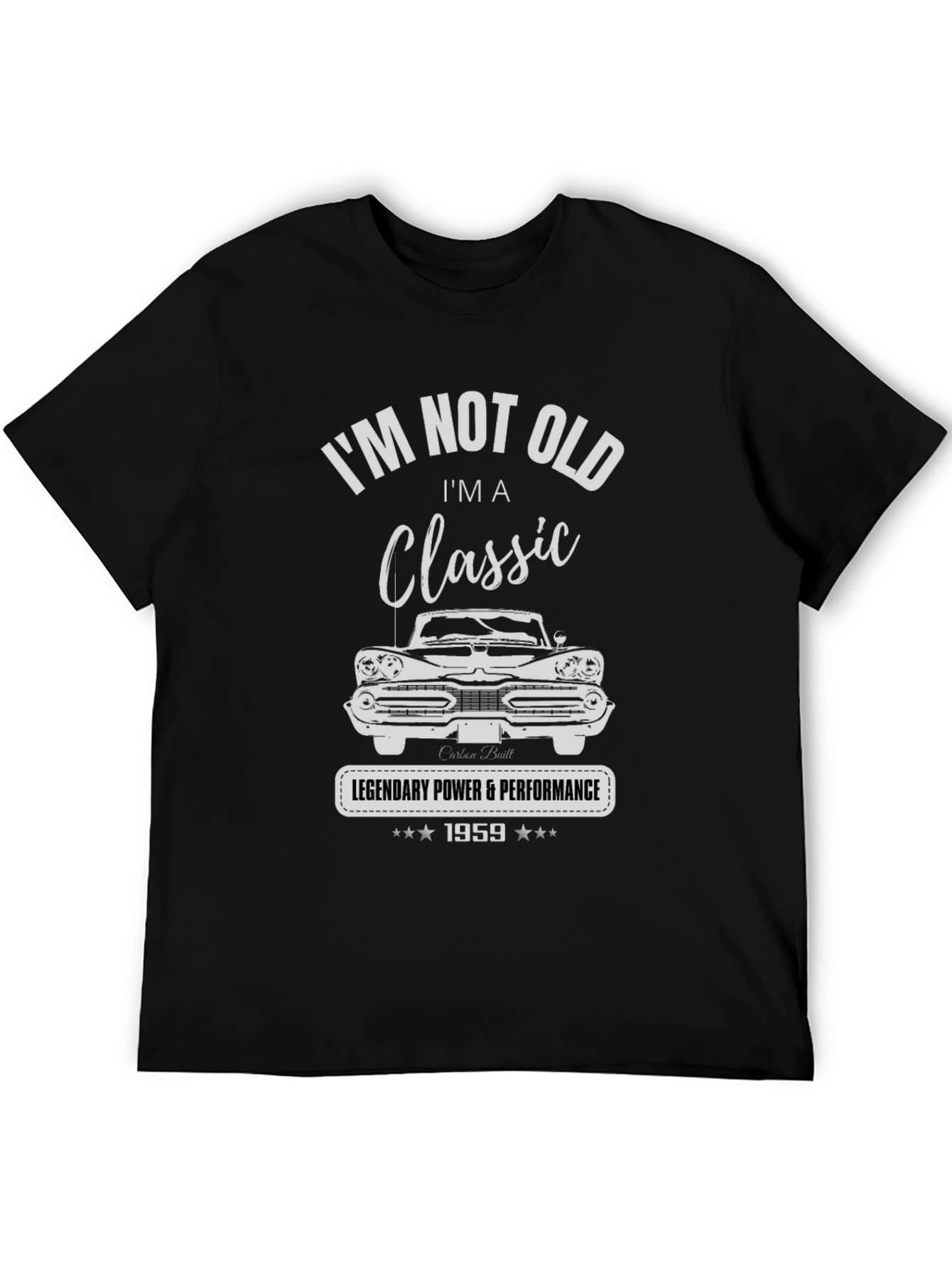 Classic 1959 Car T-Shirt - Legendary Power