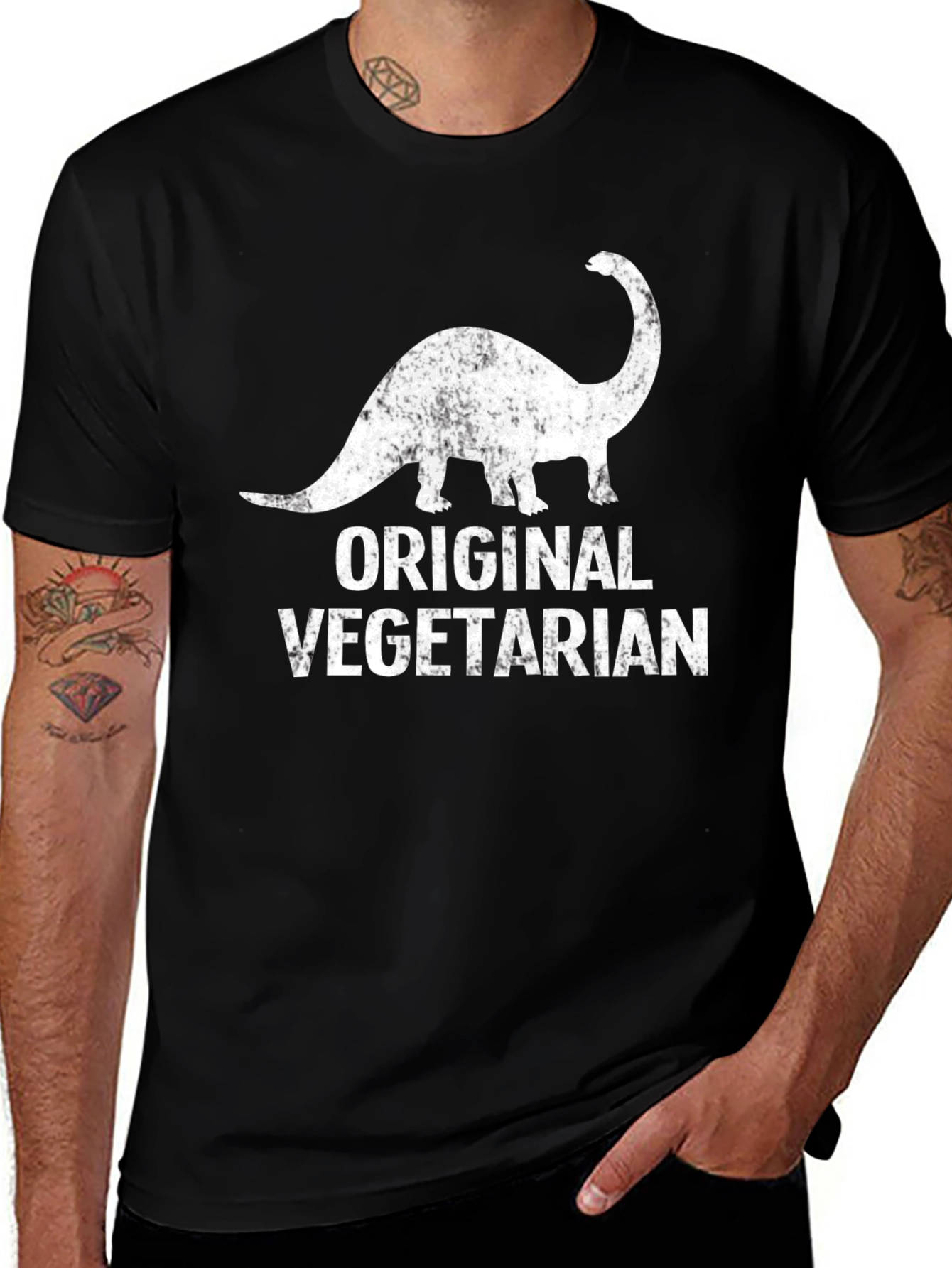 Original Vegetarian Dinosaur T-Shirt