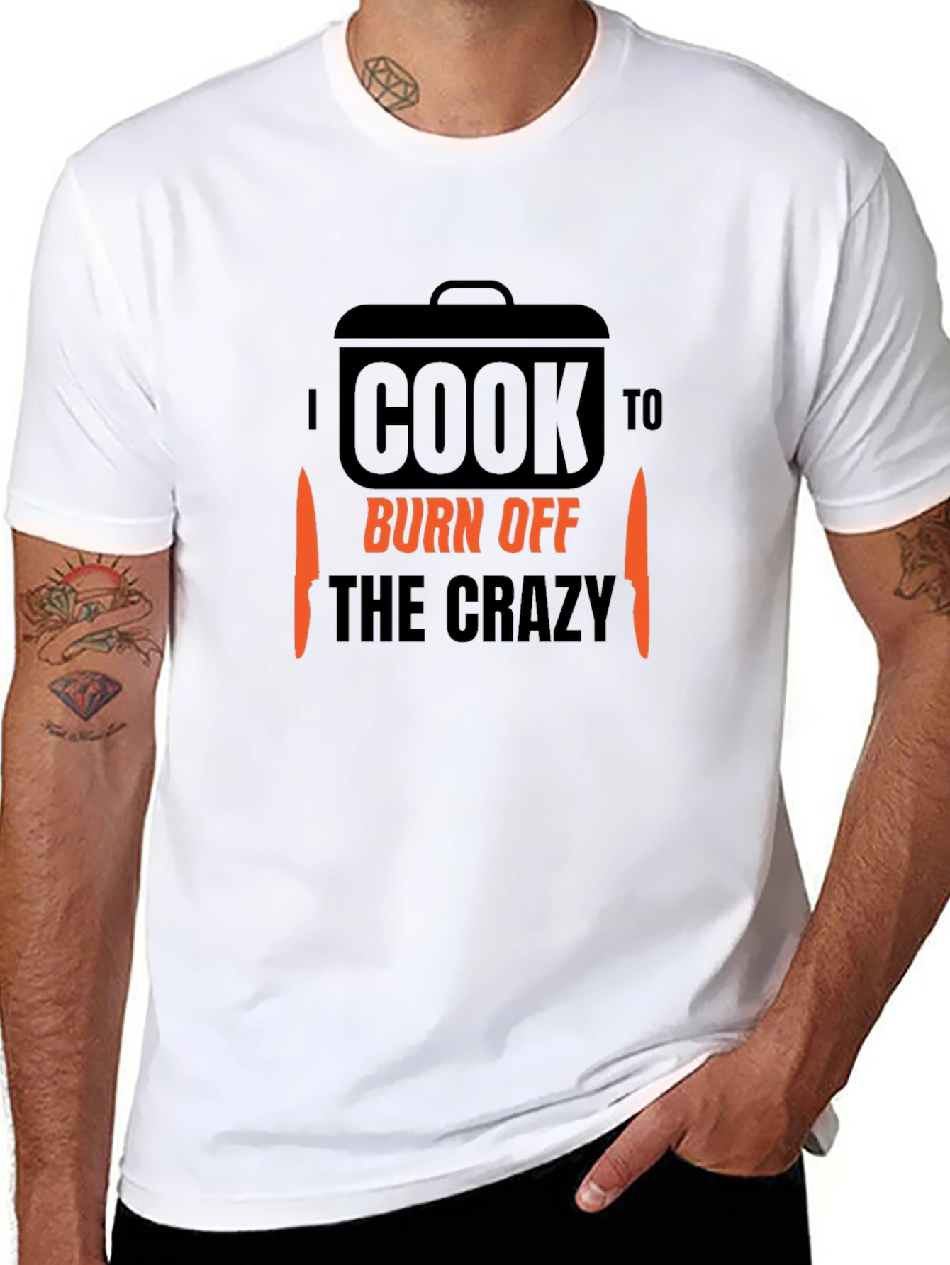 I Cook to Burn Off the Crazy T-Shirt