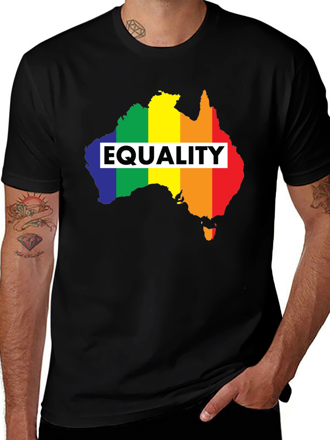 Equality Rainbow Australia T-Shirt