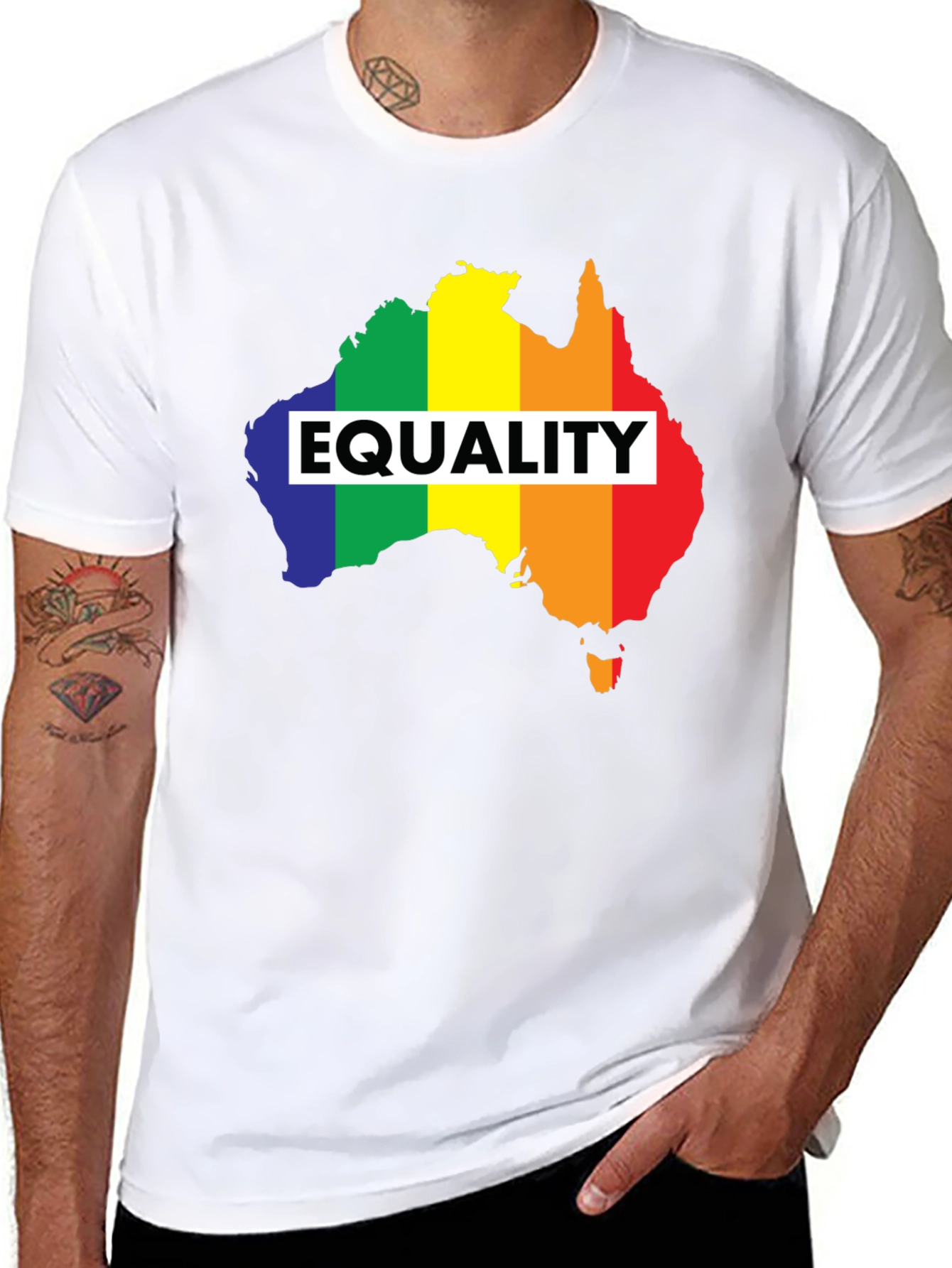 Equality Rainbow Australia T-Shirt