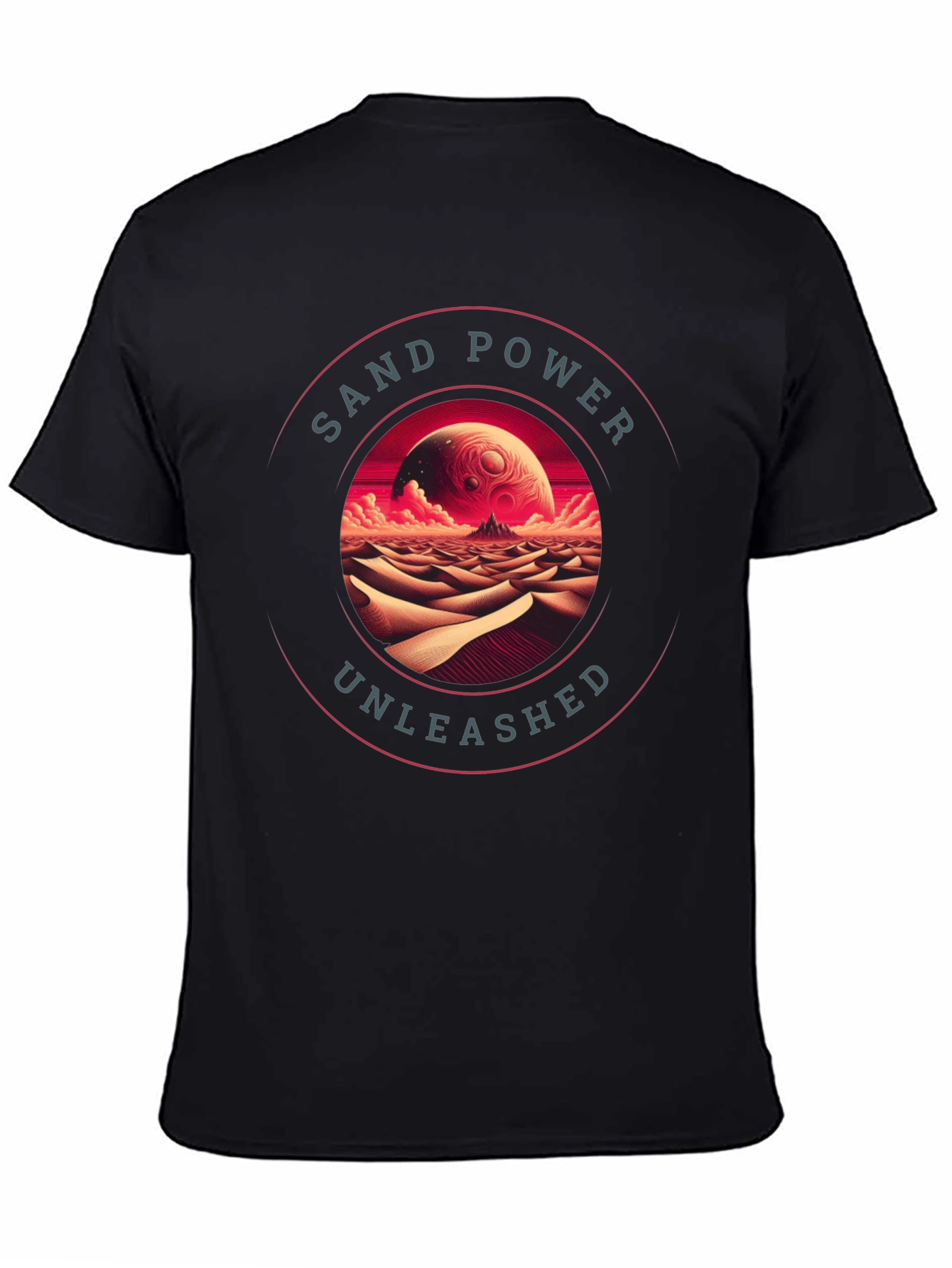 Sand Power Unleashed Graphic T-Shirt