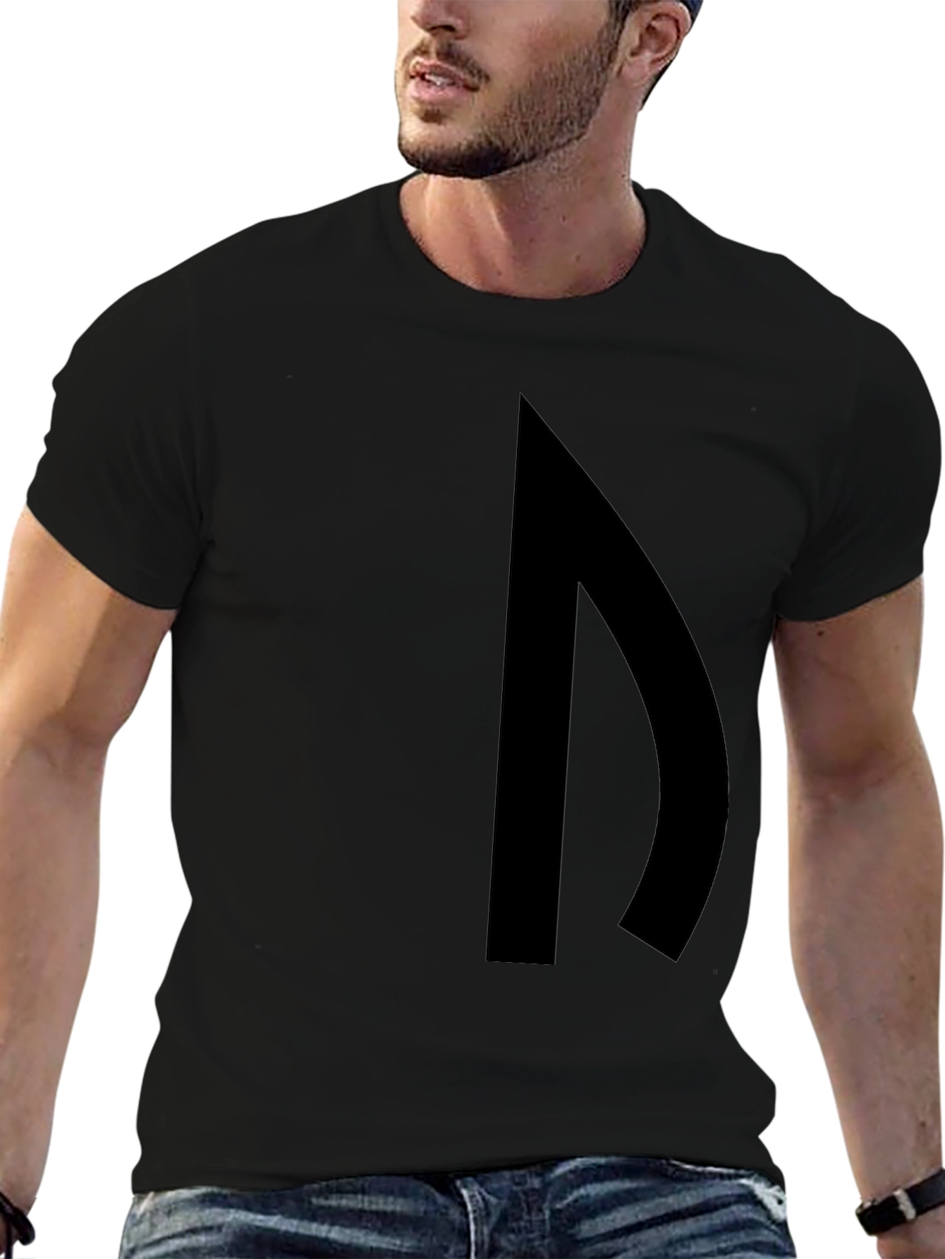Minimalist Black Graphic Tee