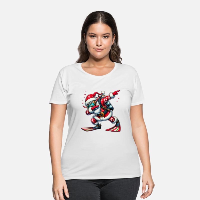 Dabbing Santa Scuba Diving