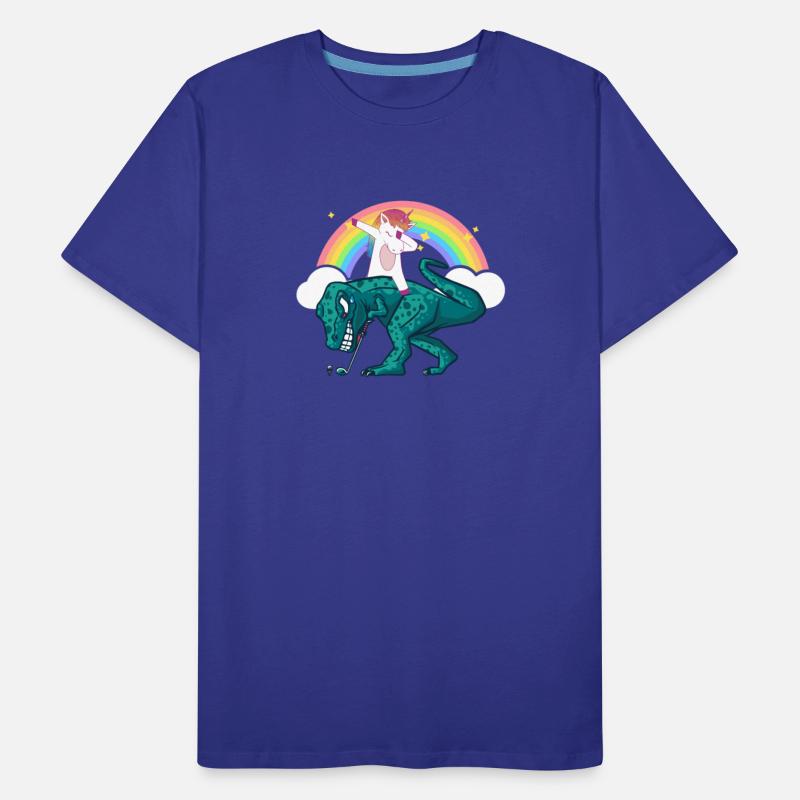 Dabbing Unicorn Riding T Rex Boys Girls Halloween