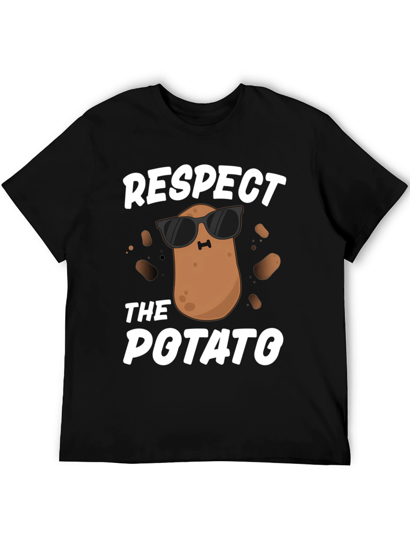 Respect the Potato Funny T-Shirt