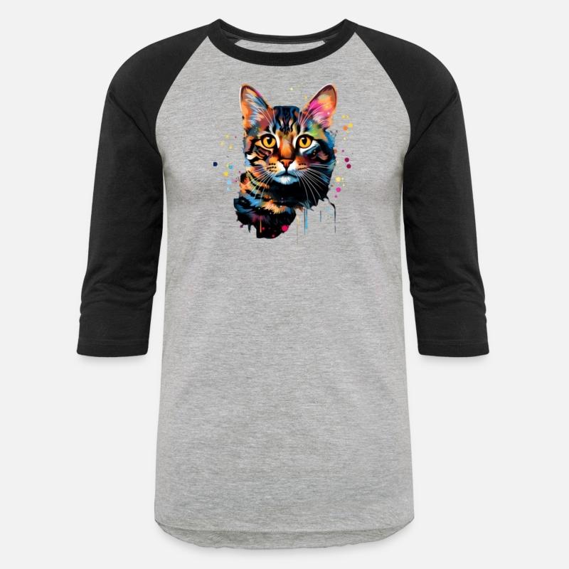 Decorative Color Explosion Bengal Cat