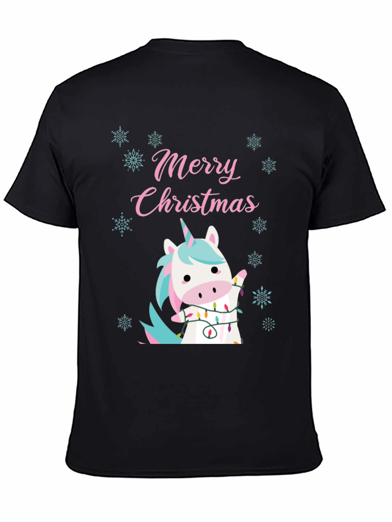 Merry Christmas Unicorn Tee