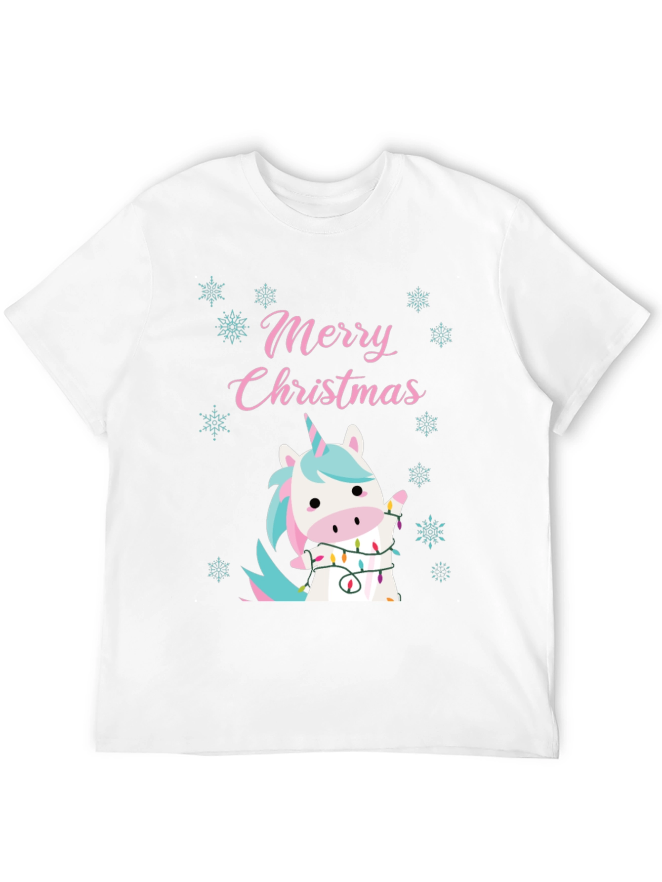 Merry Christmas Unicorn Tee